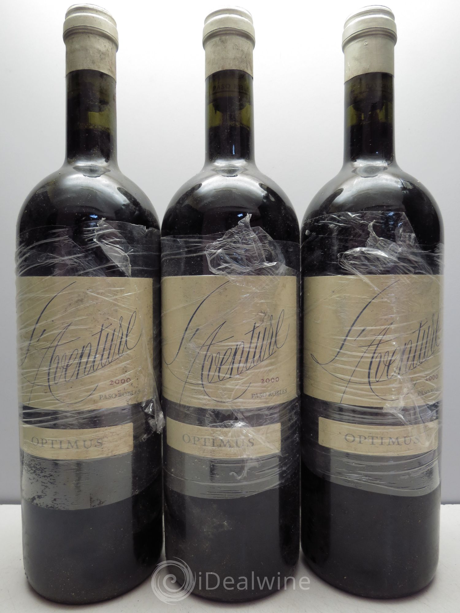 USA L'Aventure Optimus Paso Robles 2000 - Posten von 3 Flaschen - 0