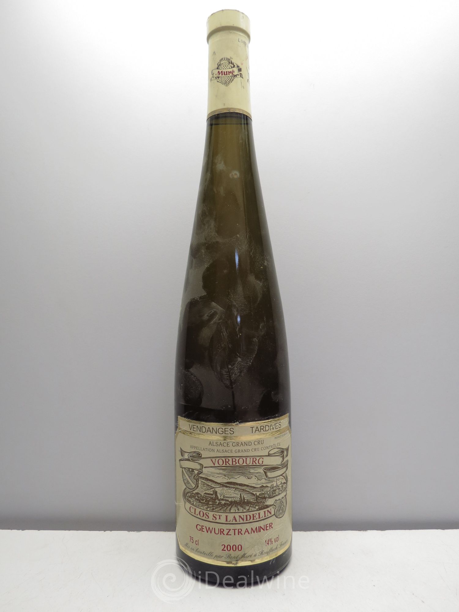 Gewurztraminer Vendanges Tardives Clos St Landelin Vorbourg René Muré 2000 - Lotto di 1 bottiglia - 0