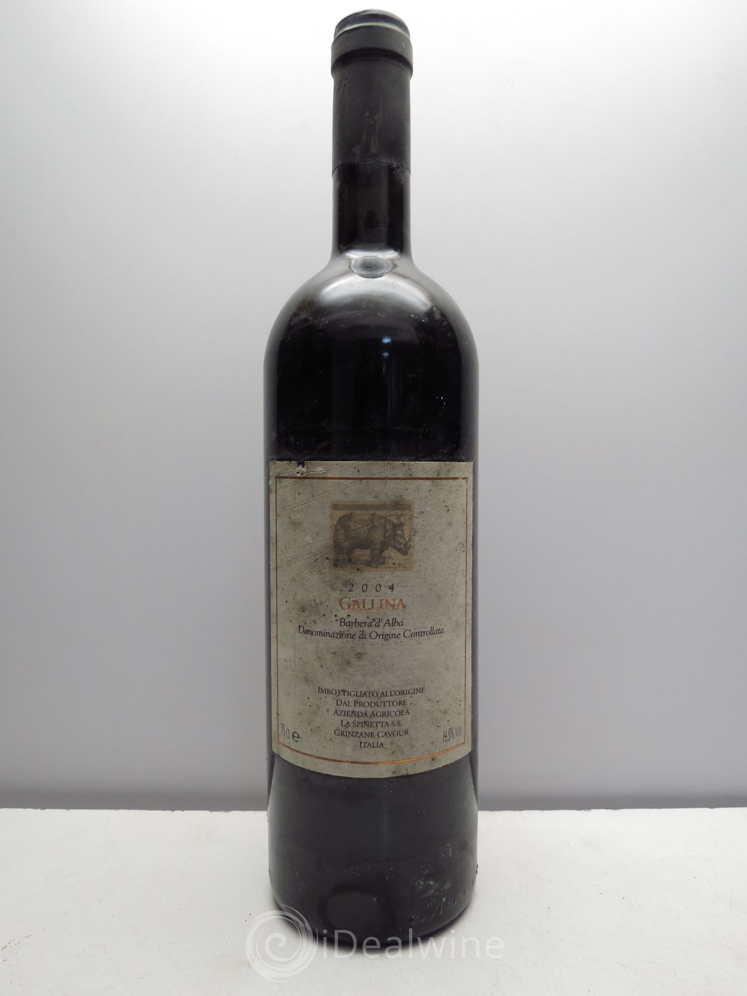 Barbera d'Alba DOC La Spinetta Gallina (Rivetti) 2004 - Lot de 1 bouteille - 0