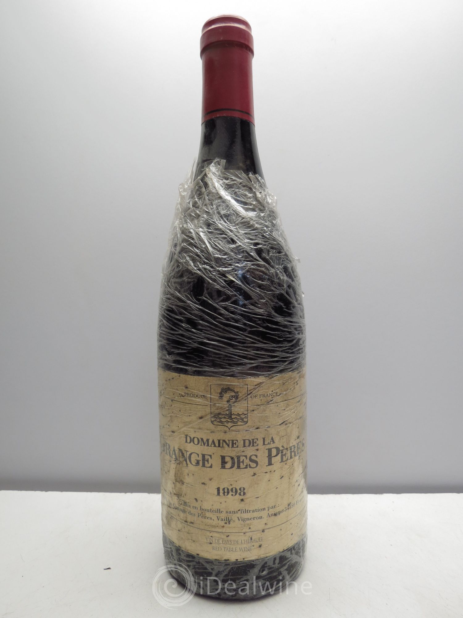 Pays d'Hérault Grange des Pères Laurent Vaillé 1998 - Lot de 1 bouteille - 0