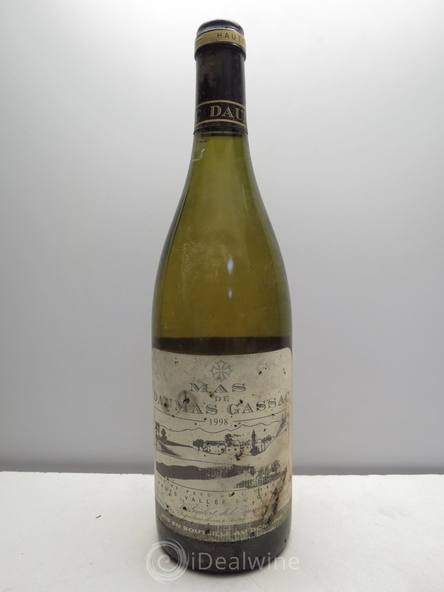 Saint-Guilhem-le-Désert - Cité d'Aniane Mas Daumas Gassac Famille Guibert de La Vaissière 1998 - Lot de 1 bouteille - 0