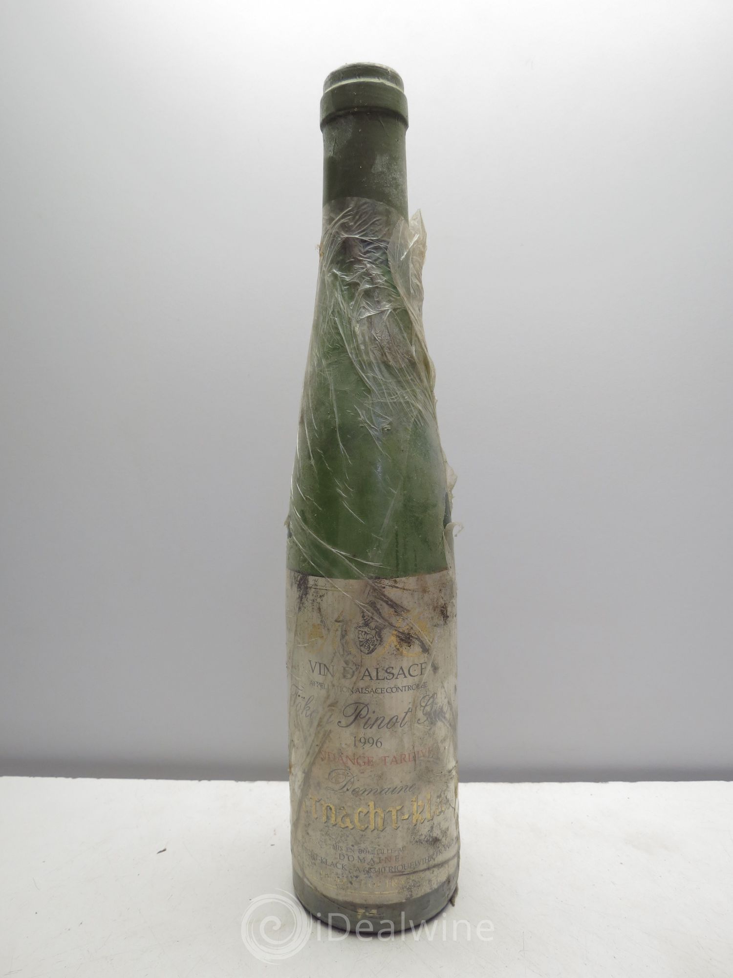 Pinot Gris (Tokay) Vendanges Tardives Domaine Mittnacht-Klack 1996 - Posten von 1 Demi-Flasche - 0