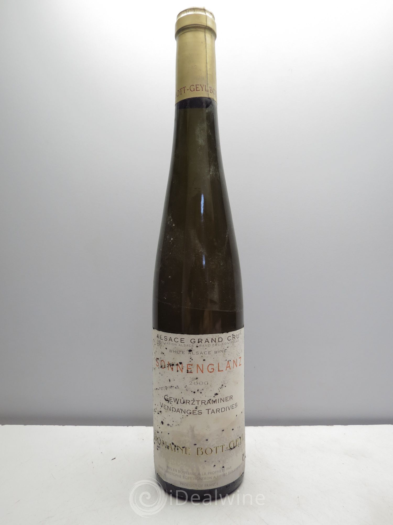 Gewurztraminer Vendanges Tardives Sonnenglanz Bott-Geyl 2000 - Lotto di 1 bottiglia - 0