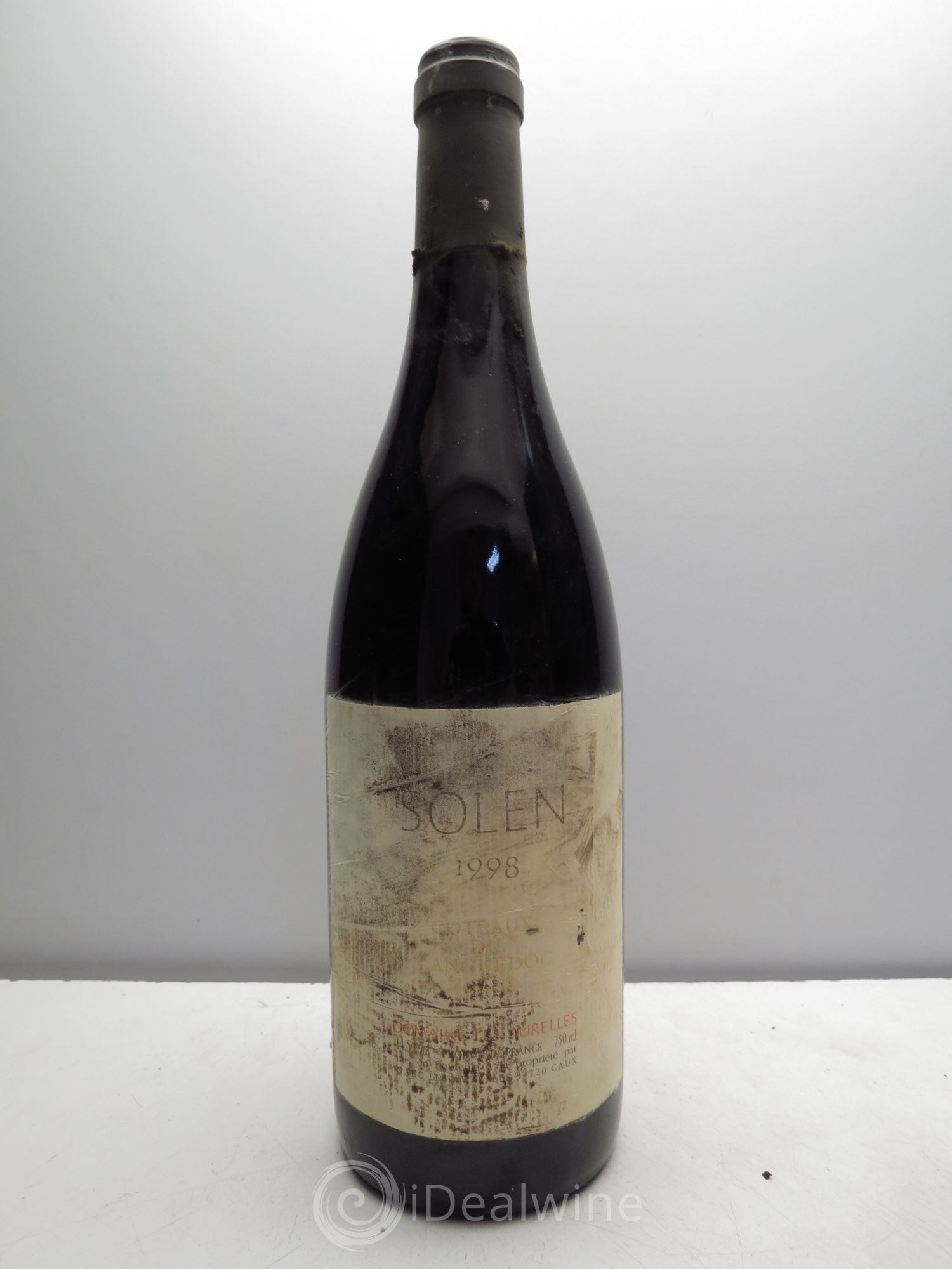 Coteaux du Languedoc Solen Domaine les Aurelles 1998 - Lot de 1 bouteille - 0