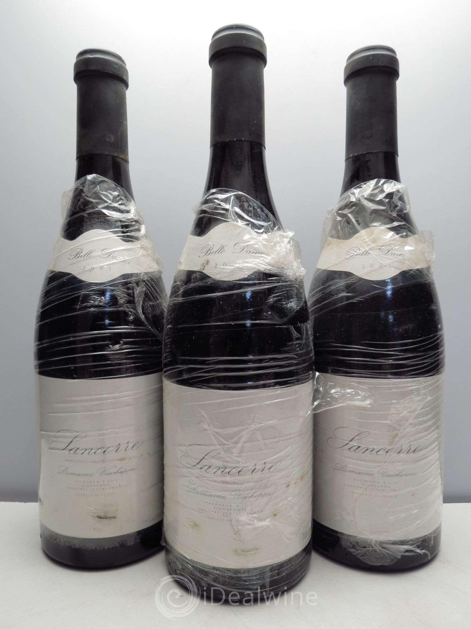 Sancerre Belle Dame Domaine Vacheron 2001 - Lot of 3 bottles - 0