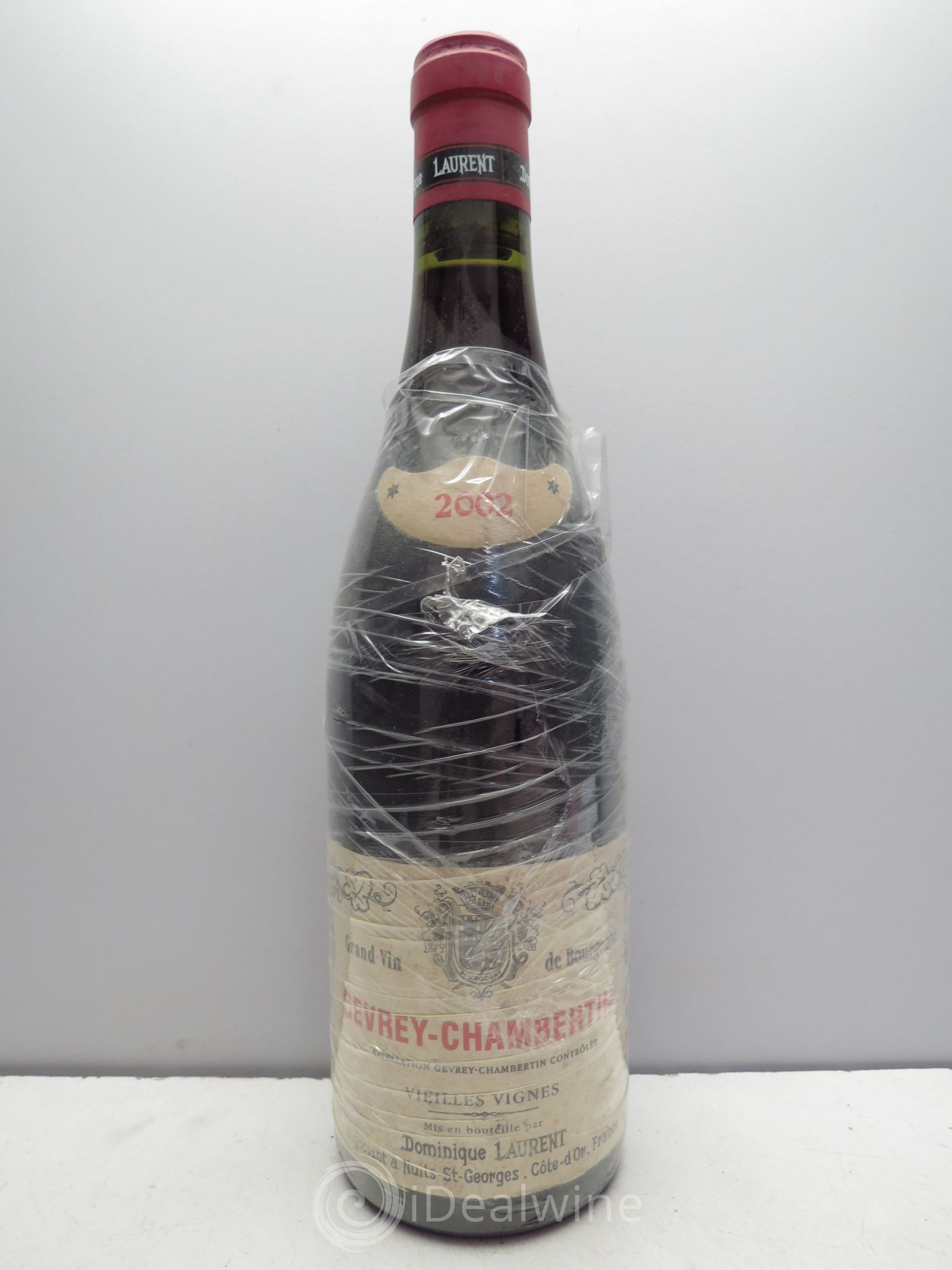 Gevrey-Chambertin Vieilles Vignes Dominique Laurent 2002 - Posten von 1 Flasche - 0