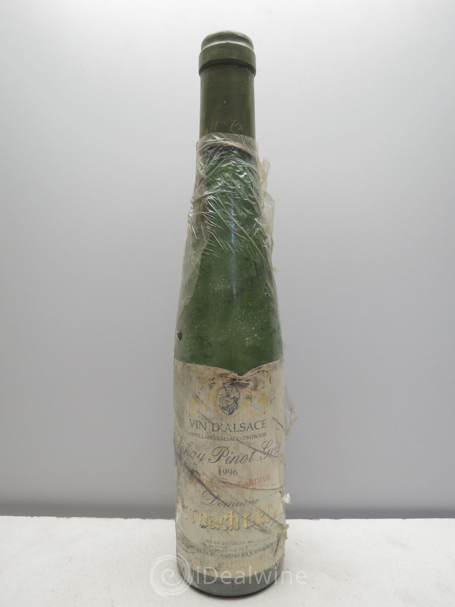 Pinot Gris (Tokay) Vendanges Tardives Domaine Mittnacht-Klack 1996 - Posten von 1 Demi-Flasche - 0
