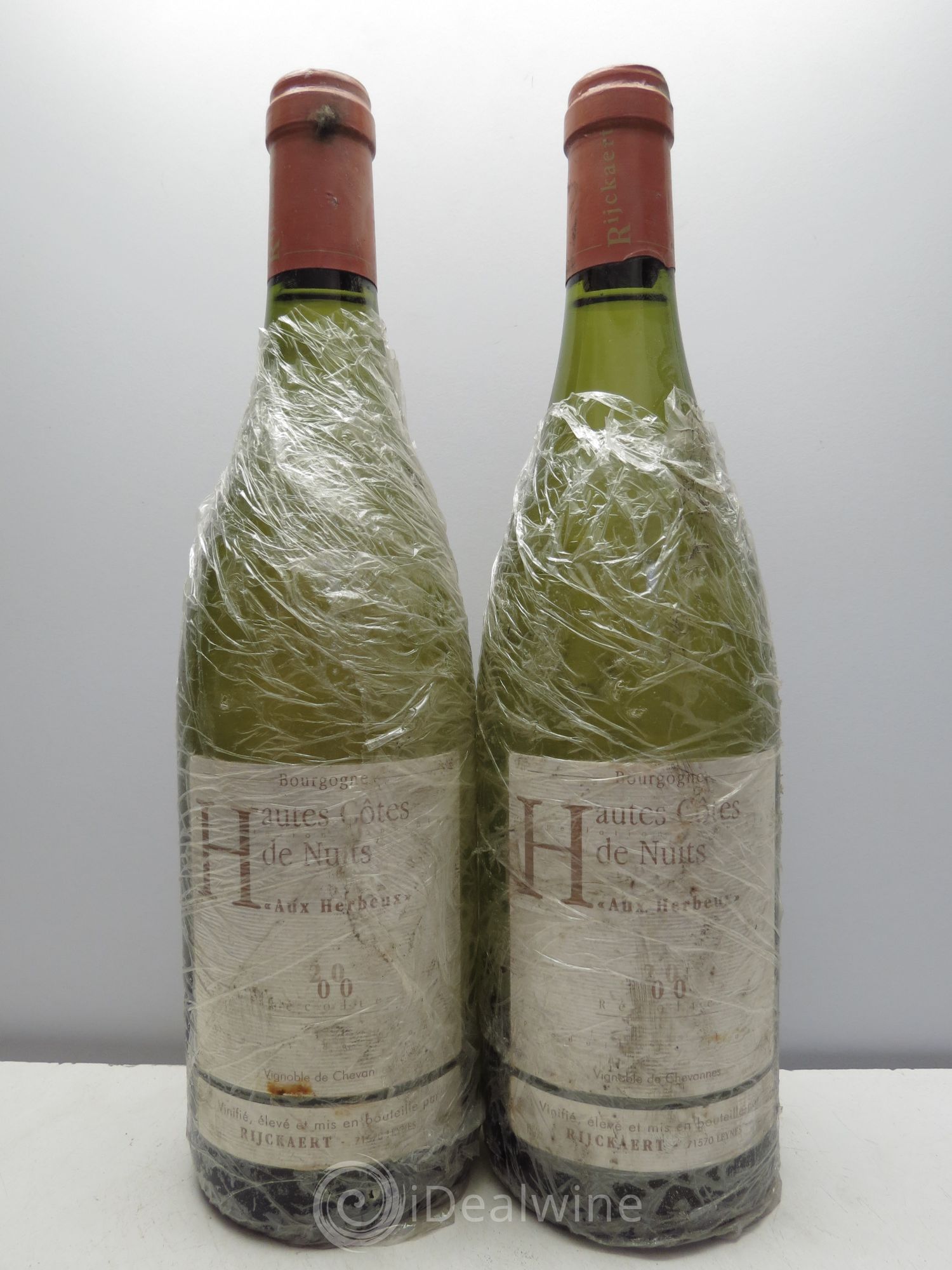 Hautes-Côtes de Nuits Au Herbeux - Rijckaert 2000 - Posten von 2 Flaschen - 0