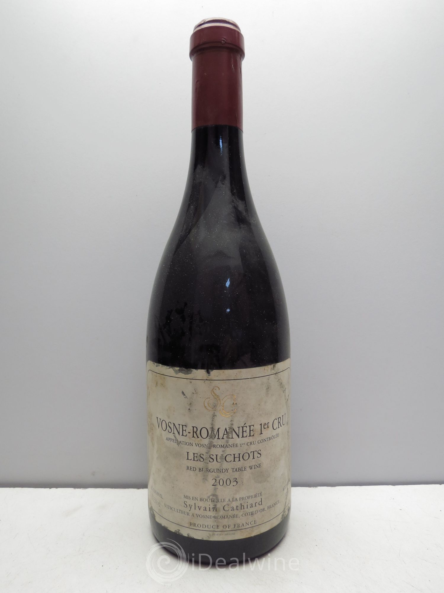 Vosne-Romanée 1er Cru Sylvain Cathiard 2003 - Posten von 1 Flasche - 0