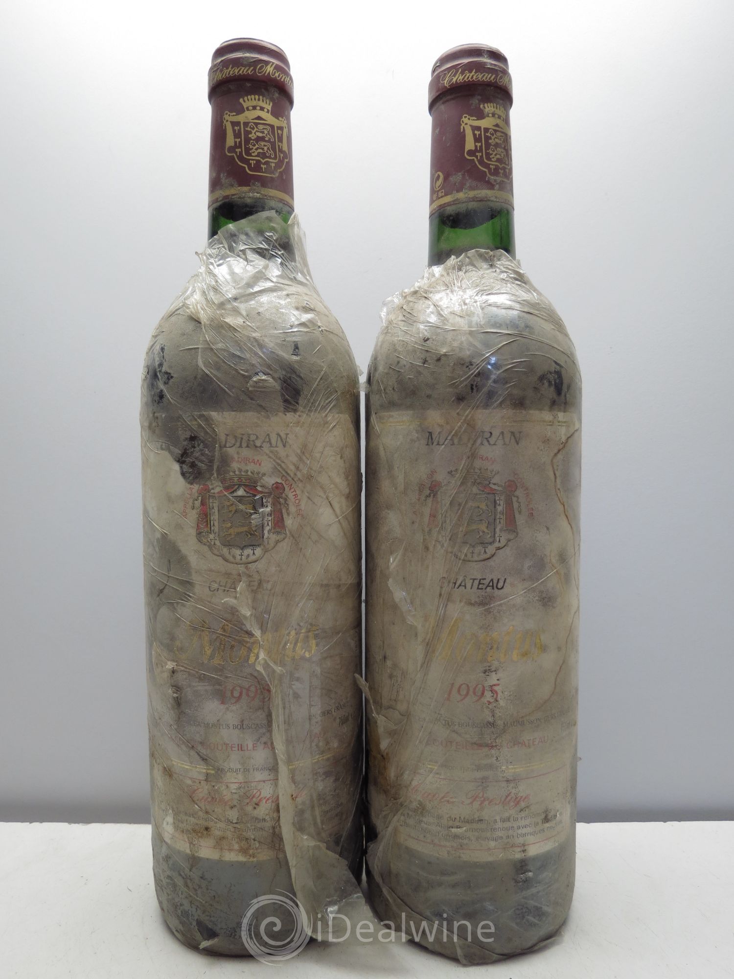 Madiran Château Montus-Prestige Alain Brumont 1995 - Lot de 2 bouteilles - 0