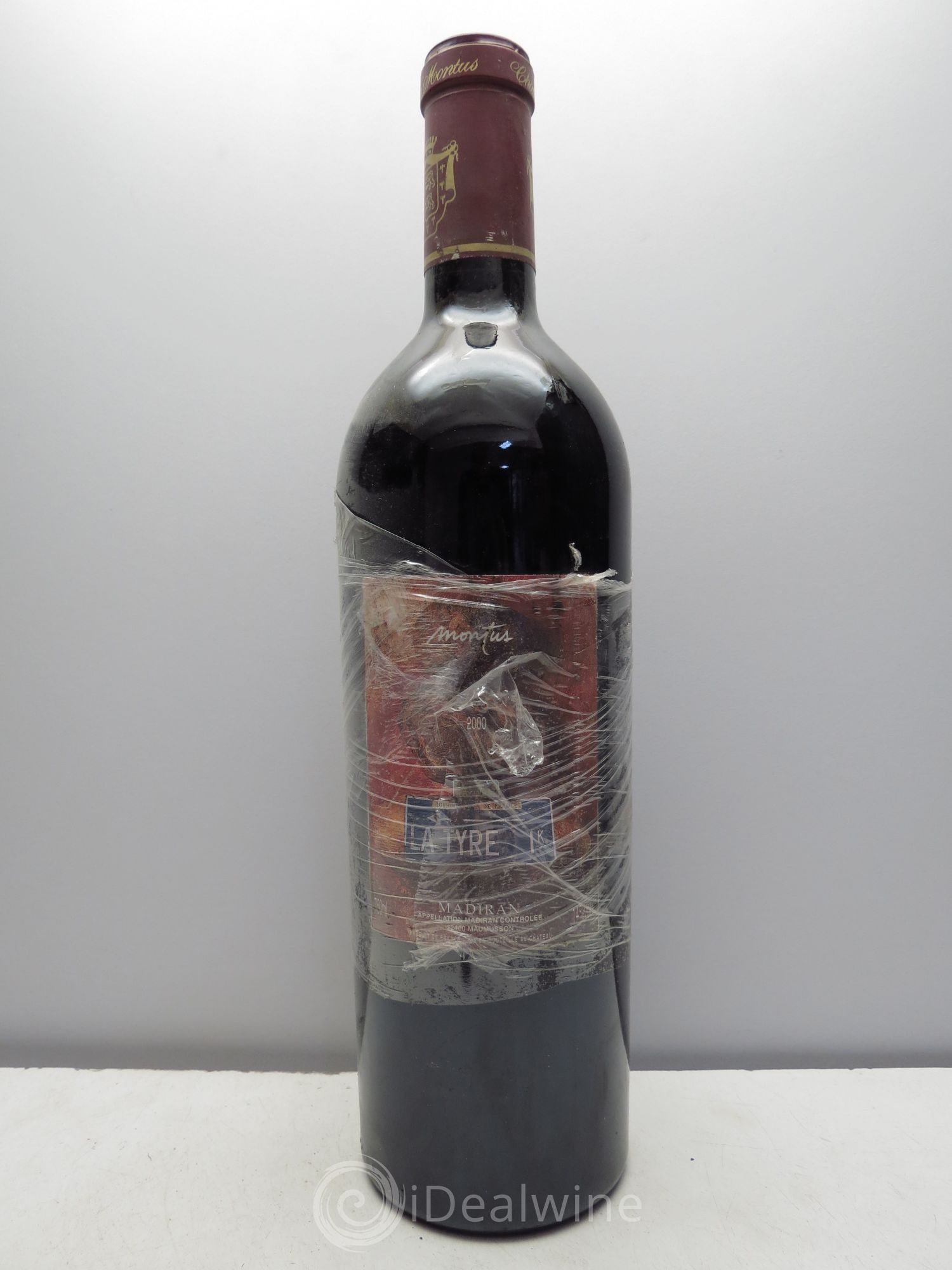 Madiran Château Montus-La Tyre Alain Brumont 2000 - Lot de 1 bouteille - 0