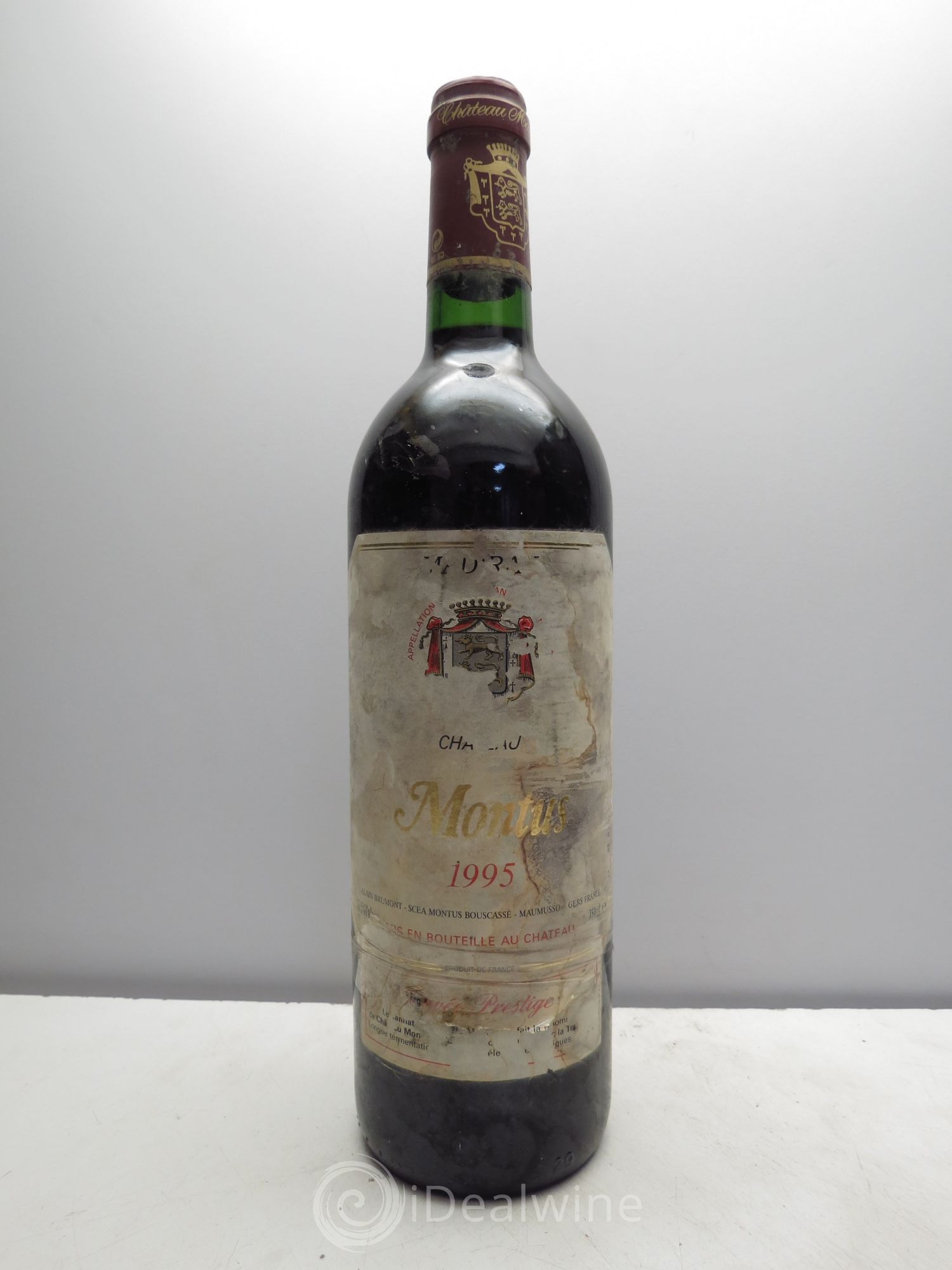 Madiran Château Montus-Prestige Alain Brumont 1995 - Lot de 1 bouteille - 0