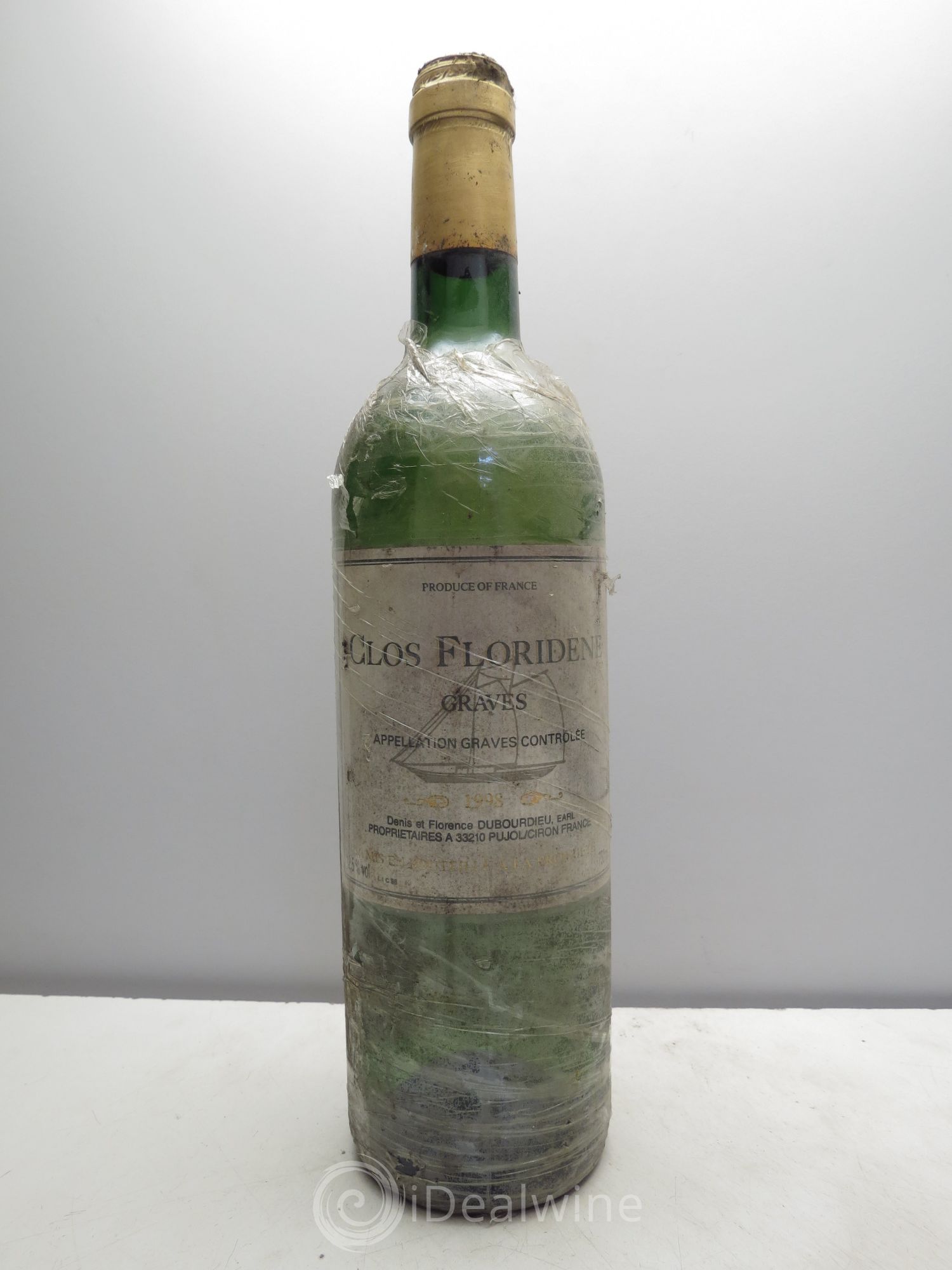 Graves Clos Floridène 1998 - Posten von 1 Flasche - 0