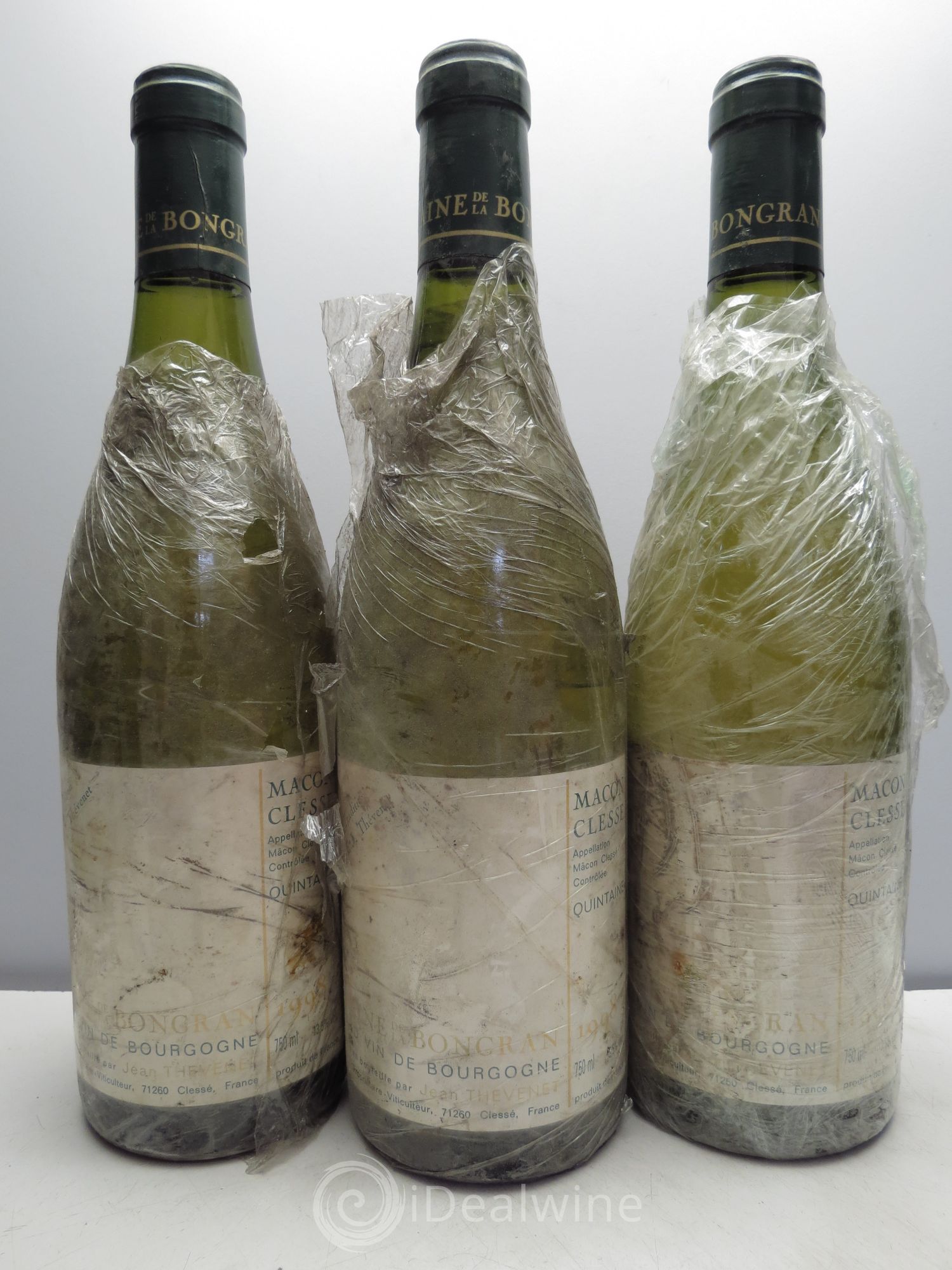 Mâcon-Villages Cuvée Tradition Quintaine Domaine de la Bongran 1998 - Posten von 3 Flaschen - 0
