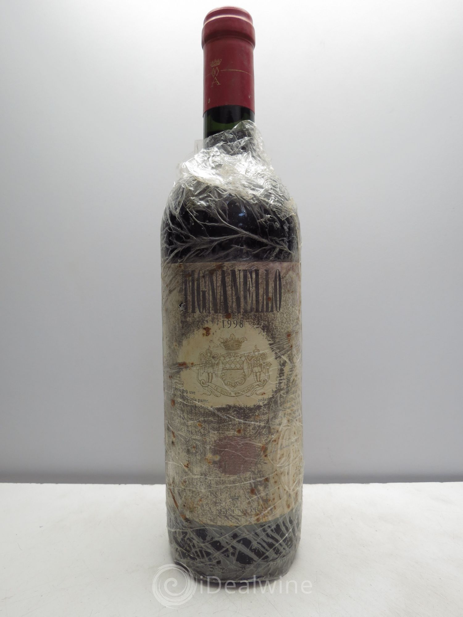 Toscana IGT Tignanello Tenuta Tignanello - Marchesi Antinori 1998 - Lot de 1 bouteille - 0