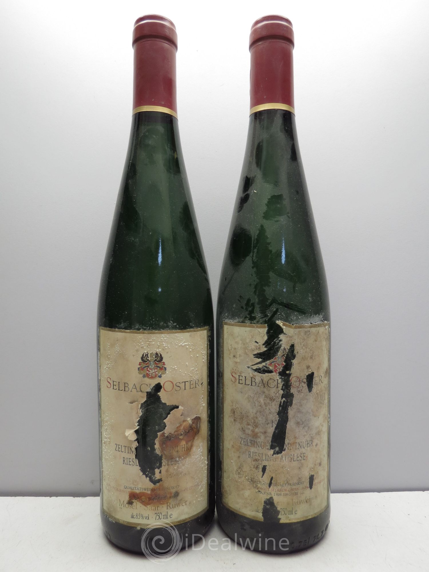 Riesling Selbach Oster Zeltinger Sonnenuhr Auslese - Lotto di 2 bottiglie - 0