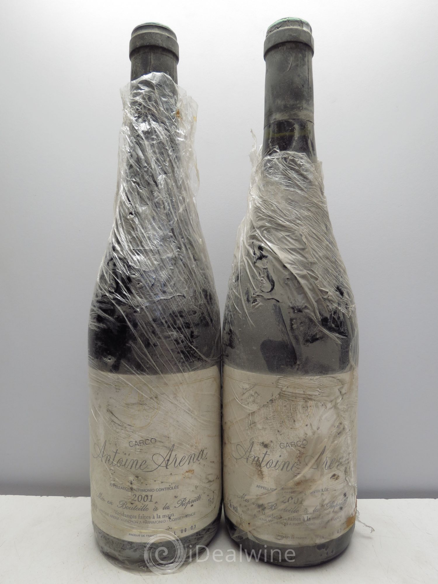 Patrimonio Carco Antoine Arena 2001 - Lot de 2 bouteilles - 0