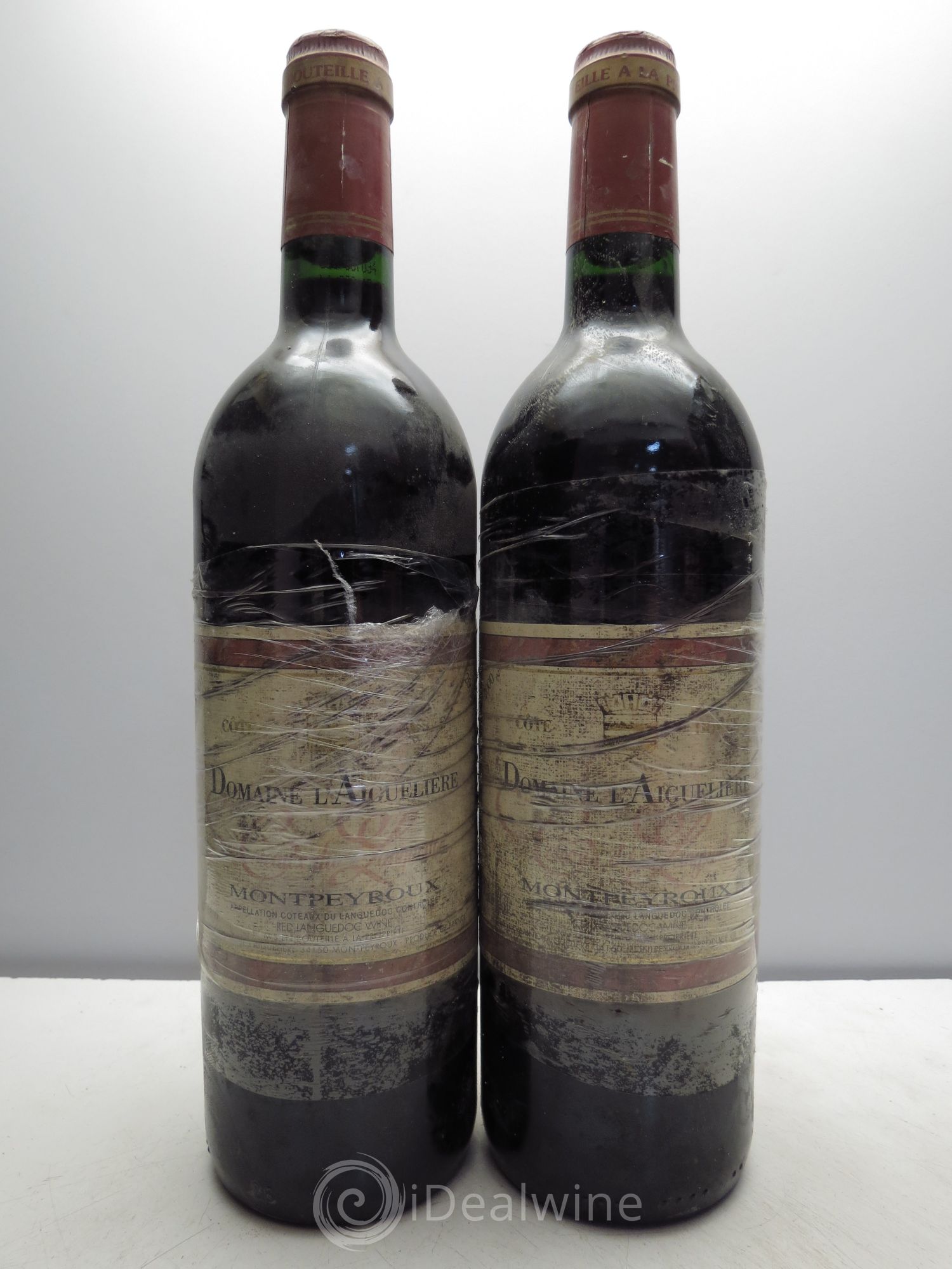 Coteaux du Languedoc Domaine l'Aiguelière Montpeyroux Côte Dorée 2000 - Posten von 2 Flaschen - 0