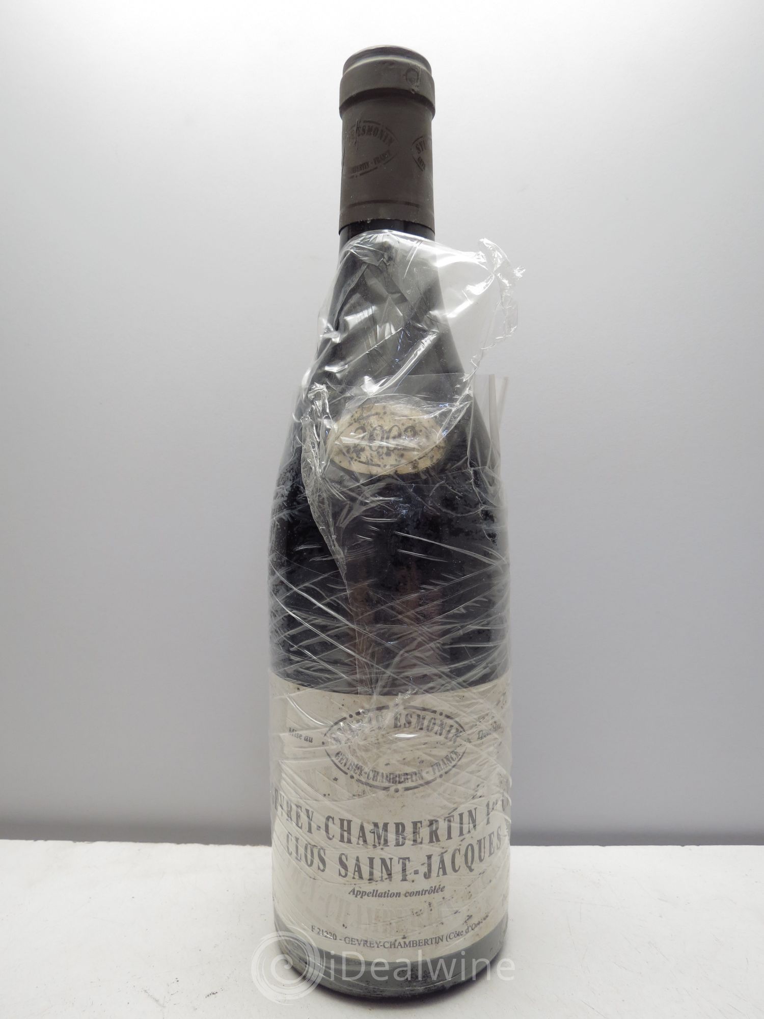 Gevrey-Chambertin 1er Cru Clos Saint Jacques Sylvie Esmonin 2002 - Lot de 1 bouteille - 0