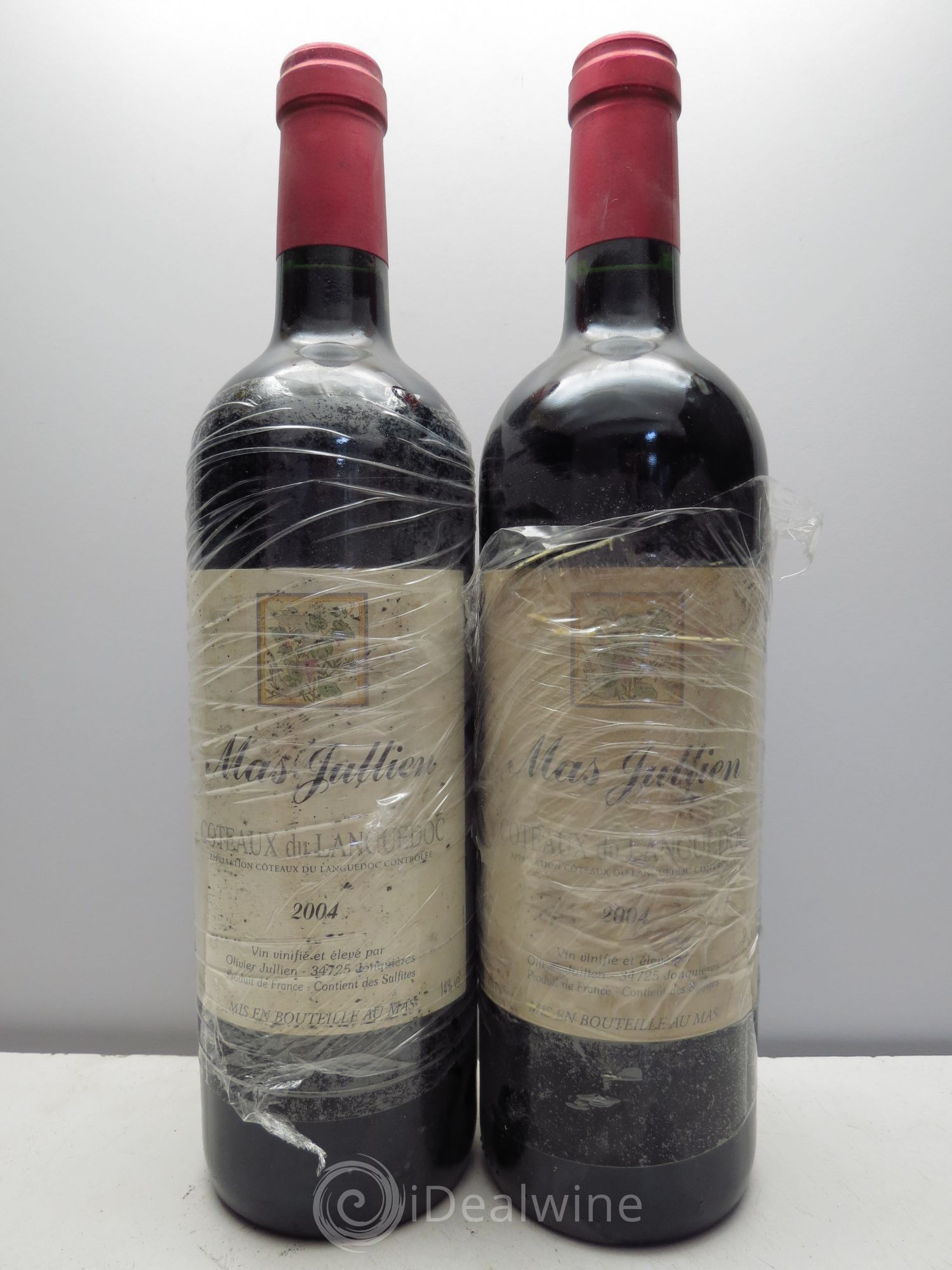 Coteaux du Languedoc Mas Jullien 2004 - Lot de 2 bouteilles - 0