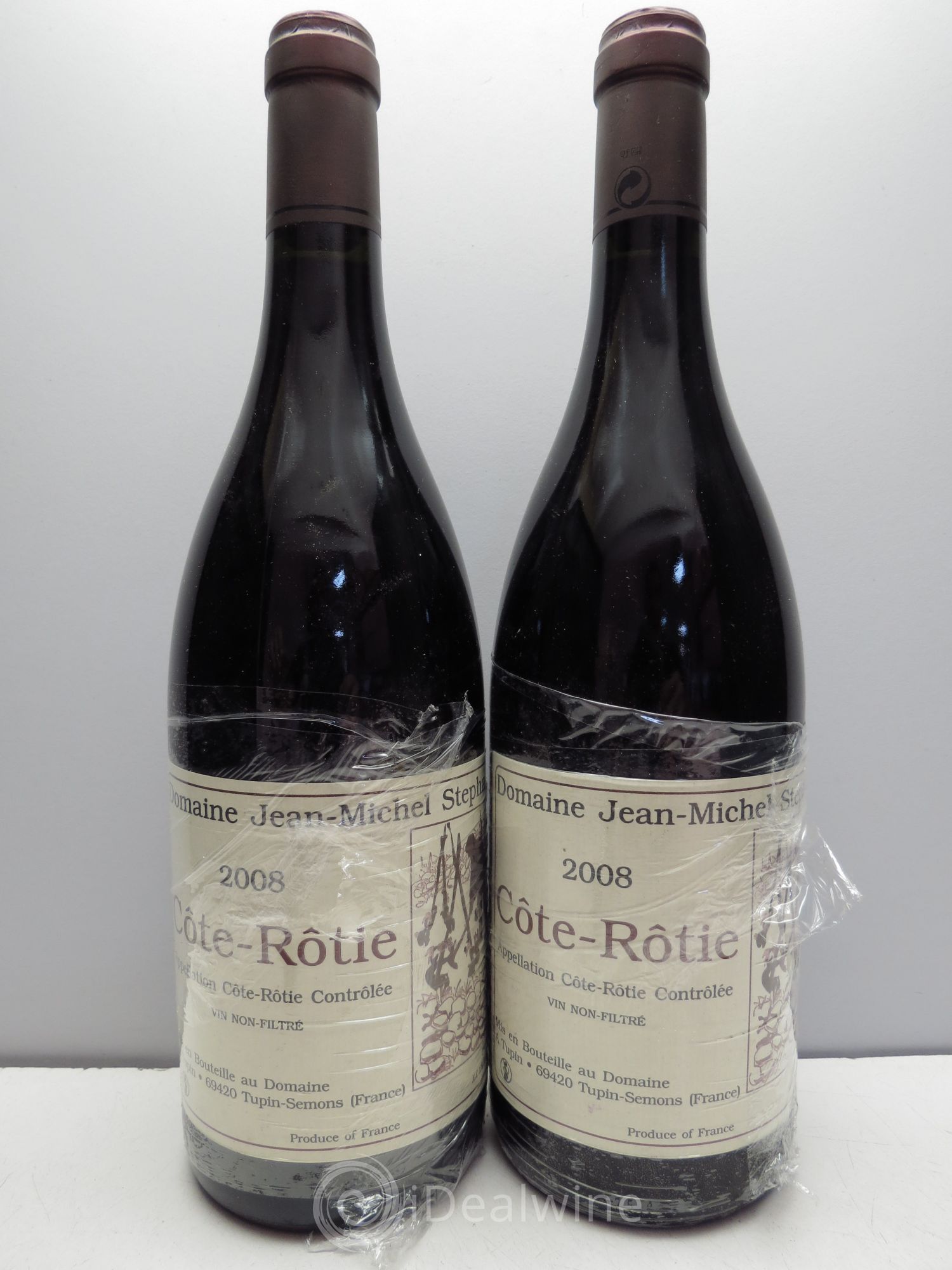 Côte-Rôtie Jean-Michel Stephan 2008 - Lot de 2 bouteilles - 0