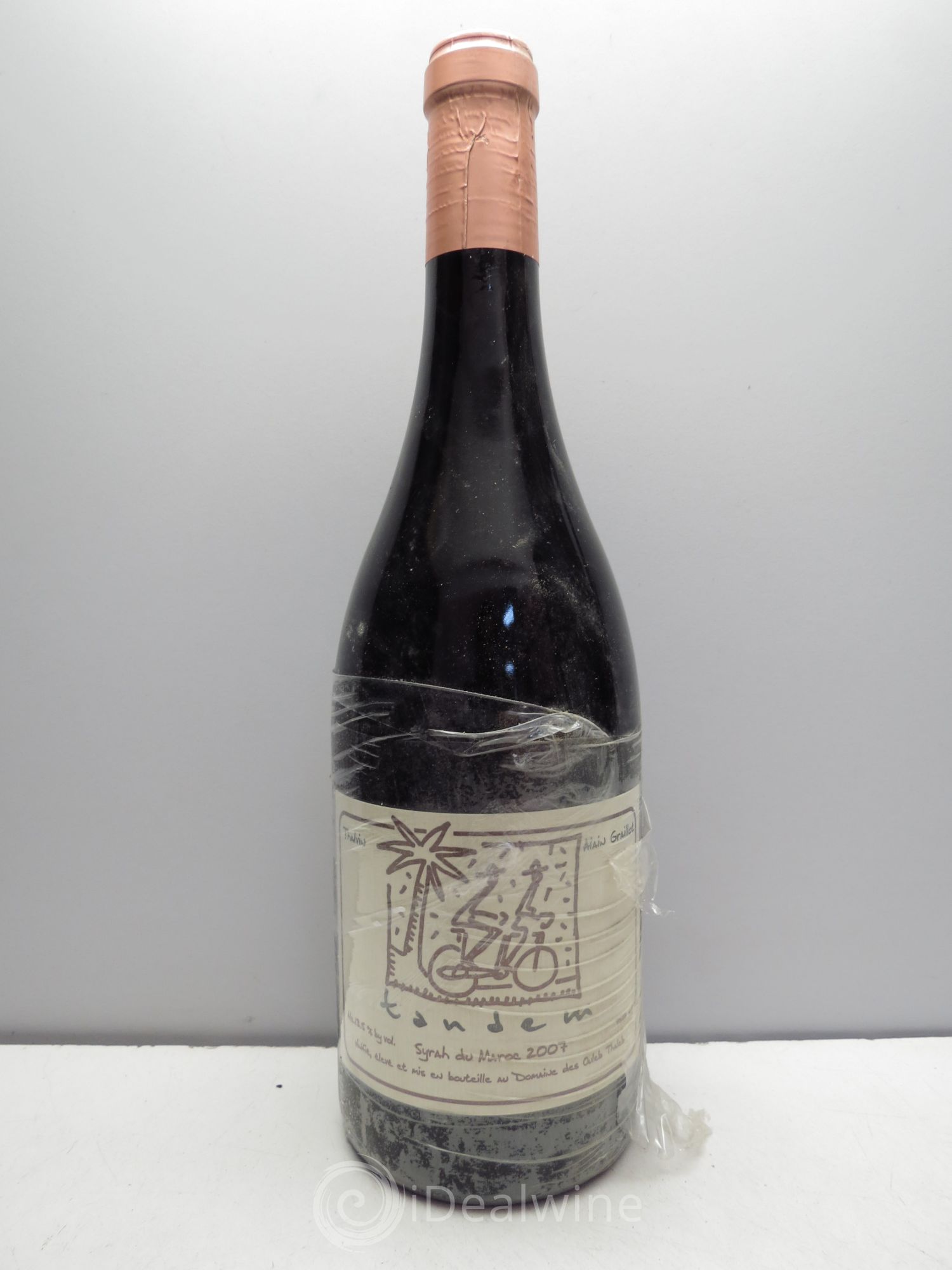 Vins Etrangers Alain Graillot Syrah Tandem Domaine Ouled Thaleb 2007 - Lotto di 1 bottiglia - 0