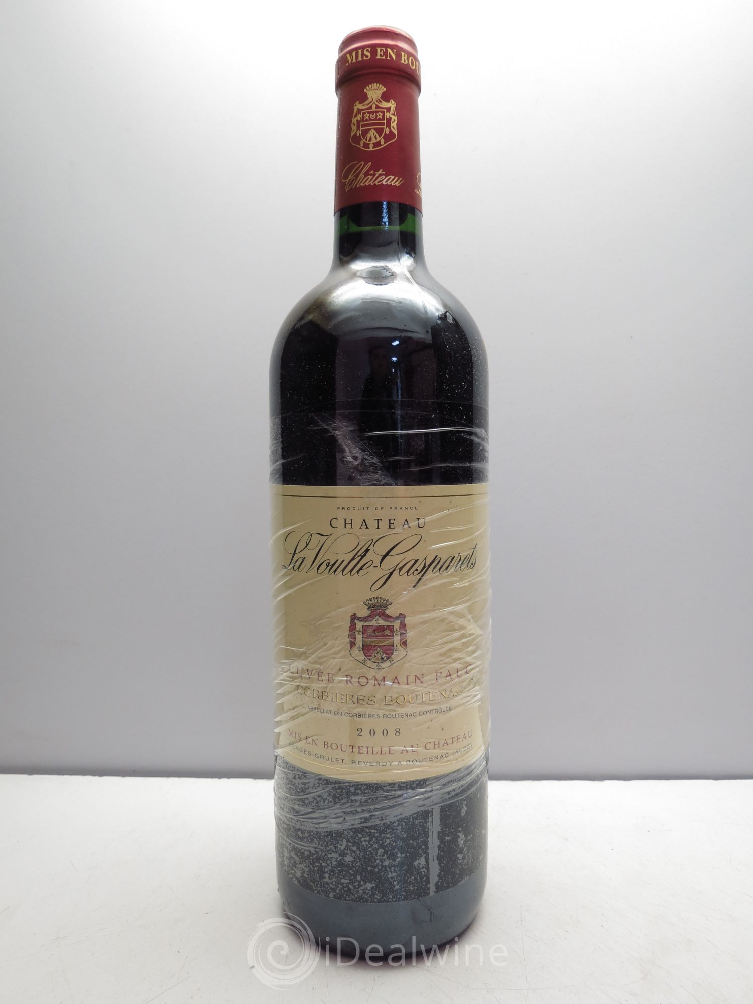 Corbières Boutenac La Voulte-Gasparets Cuvée Romain Pauc Patrick Reverdy 2008 - Lot de 1 bouteille - 0