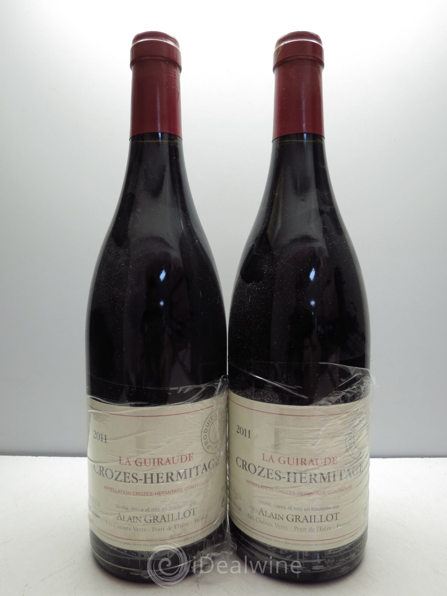 Crozes-Hermitage La Guiraude Domaine Graillot 2011 - Lot de 2 bouteilles - 0