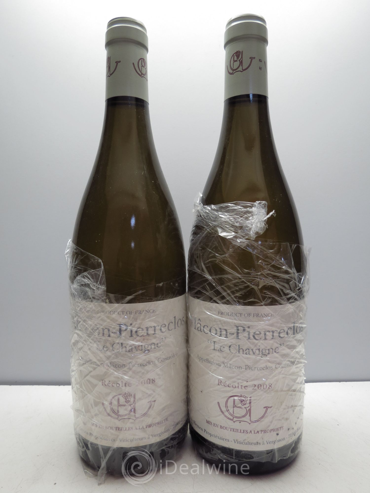 Mâcon-Pierreclos Le Chavigne Guffens-Heynen 2008 - Lot de 2 bouteilles - 0
