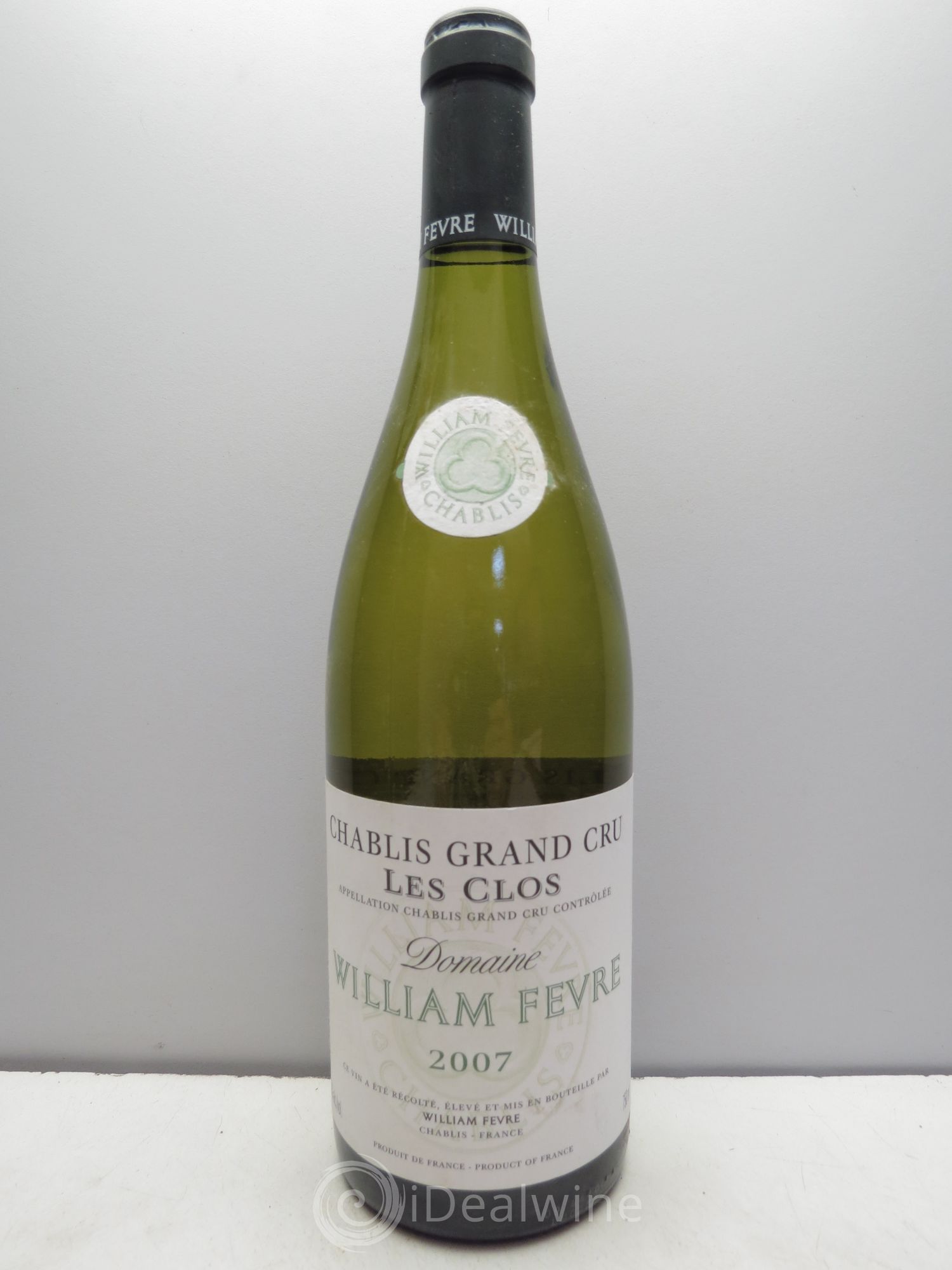 Chablis Grand Cru Les Clos William Fèvre 2007 - Lot de 1 bouteille - 0