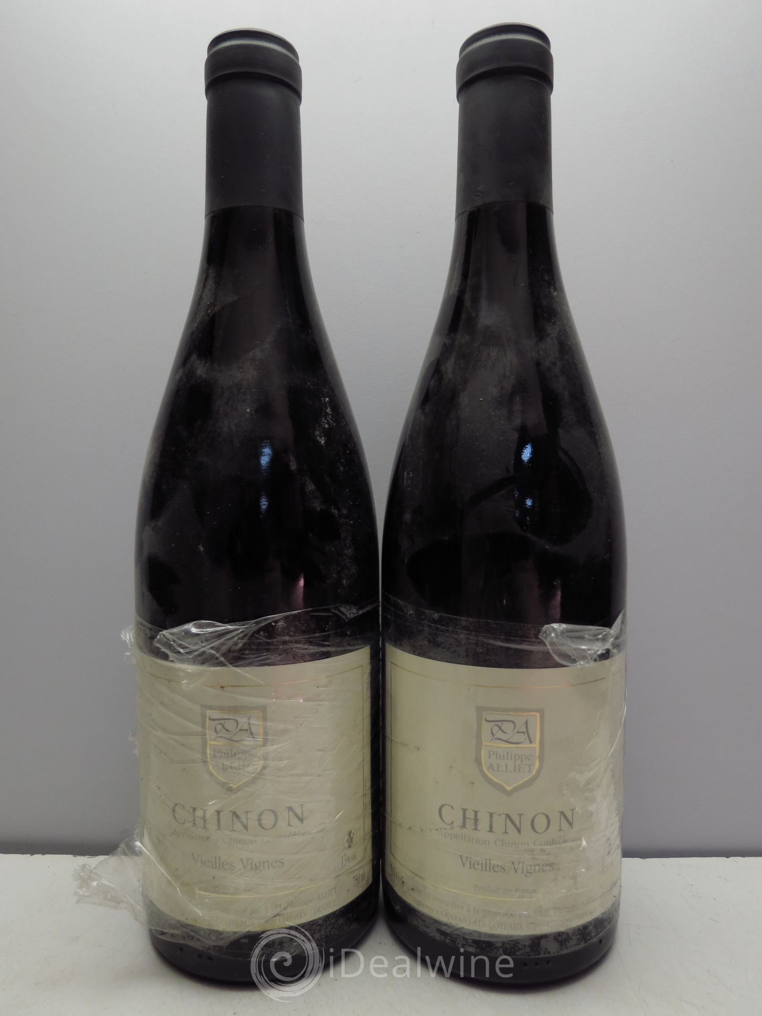 Chinon Vieilles Vignes Philippe Alliet 2005 - Lot de 2 bouteilles - 0