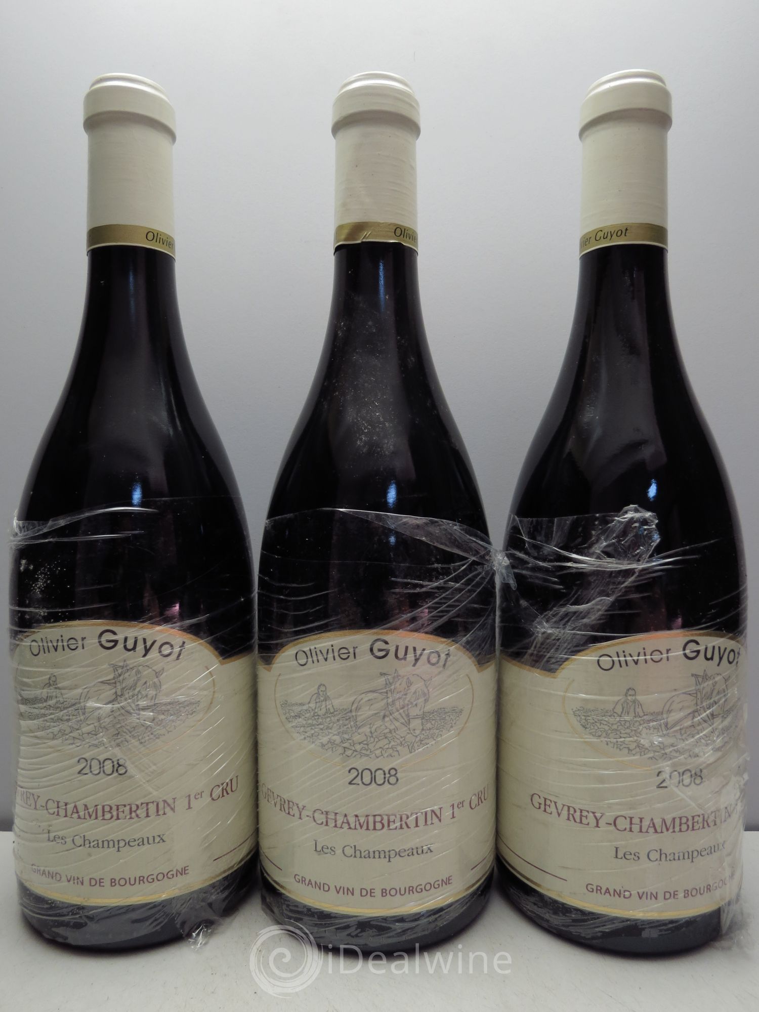 Gevrey-Chambertin 1er Cru 2008 - Posten von 3 Flaschen - 0