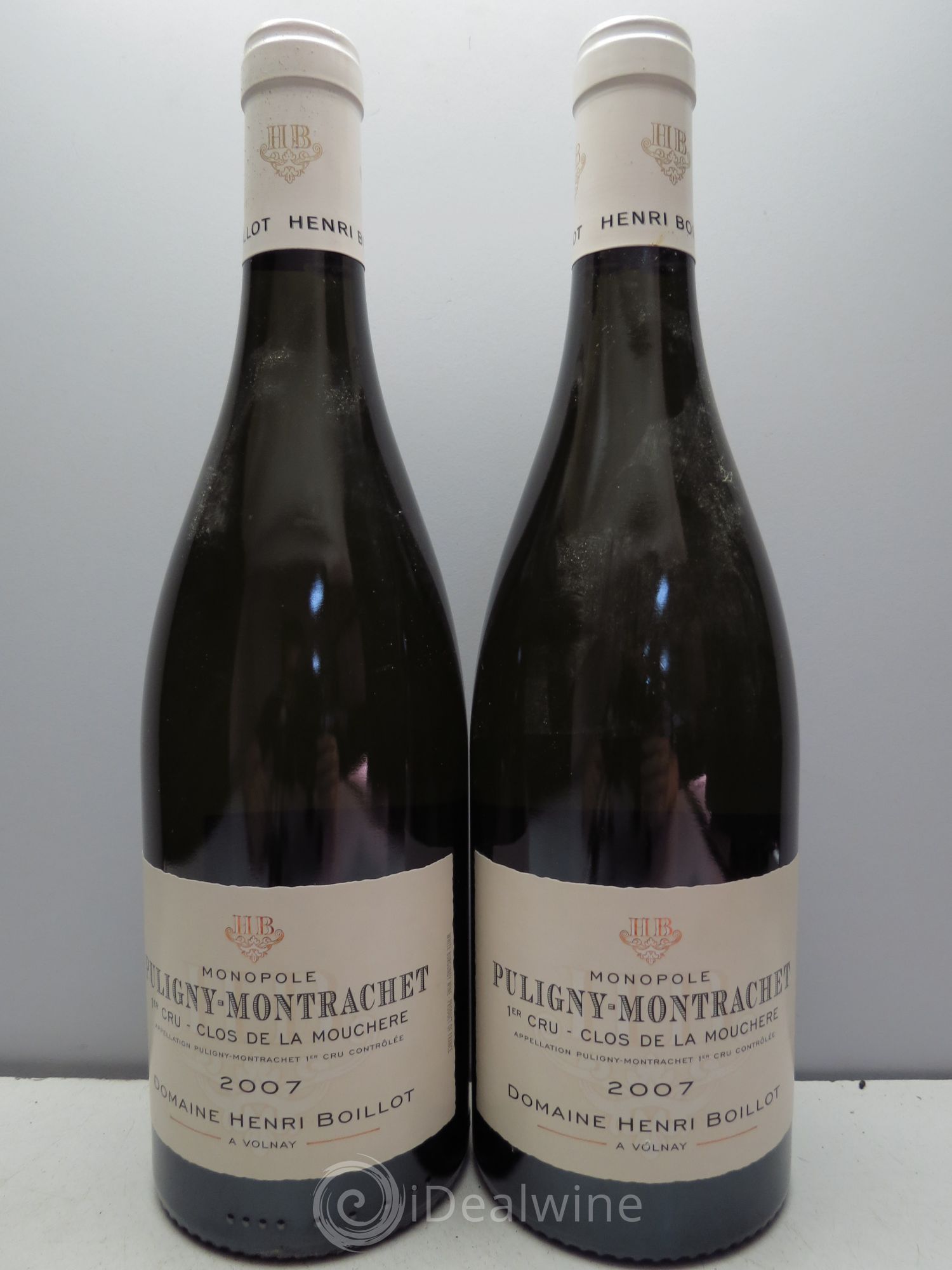 Puligny-Montrachet 1er Cru Henri Boillot 2007 - Lot de 2 bouteilles - 0