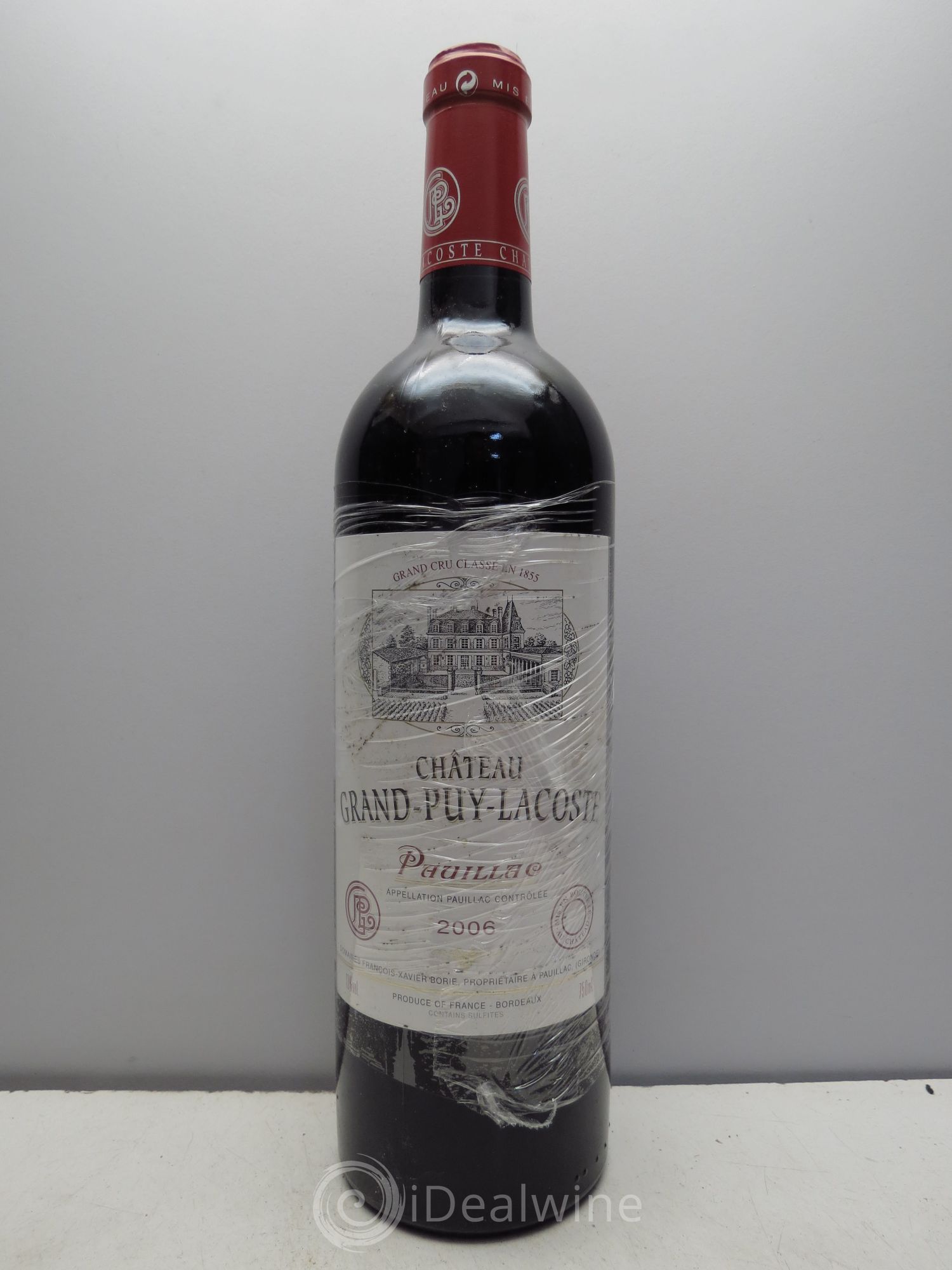 Château Grand Puy Lacoste 5ème Grand Cru Classé 2006 - Lot de 6 bouteilles - 0