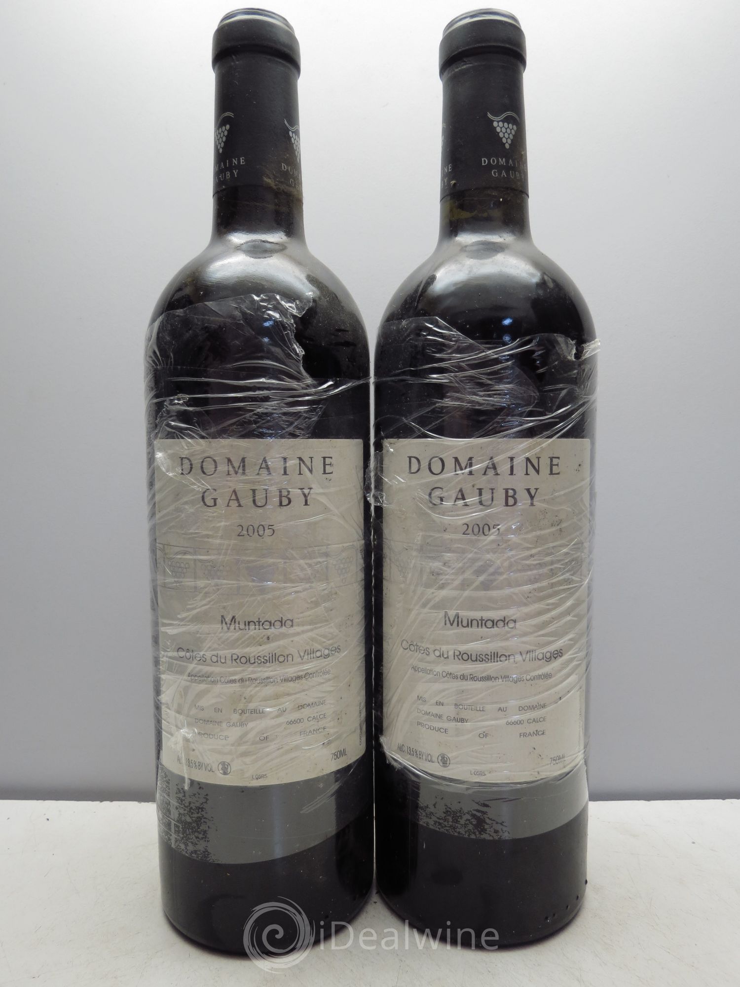 Côtes Catalanes (anciennement Côtes du Roussillon Villages) La Muntada Gauby (Domaine) 2005 - Lot de 2 bouteilles - 0