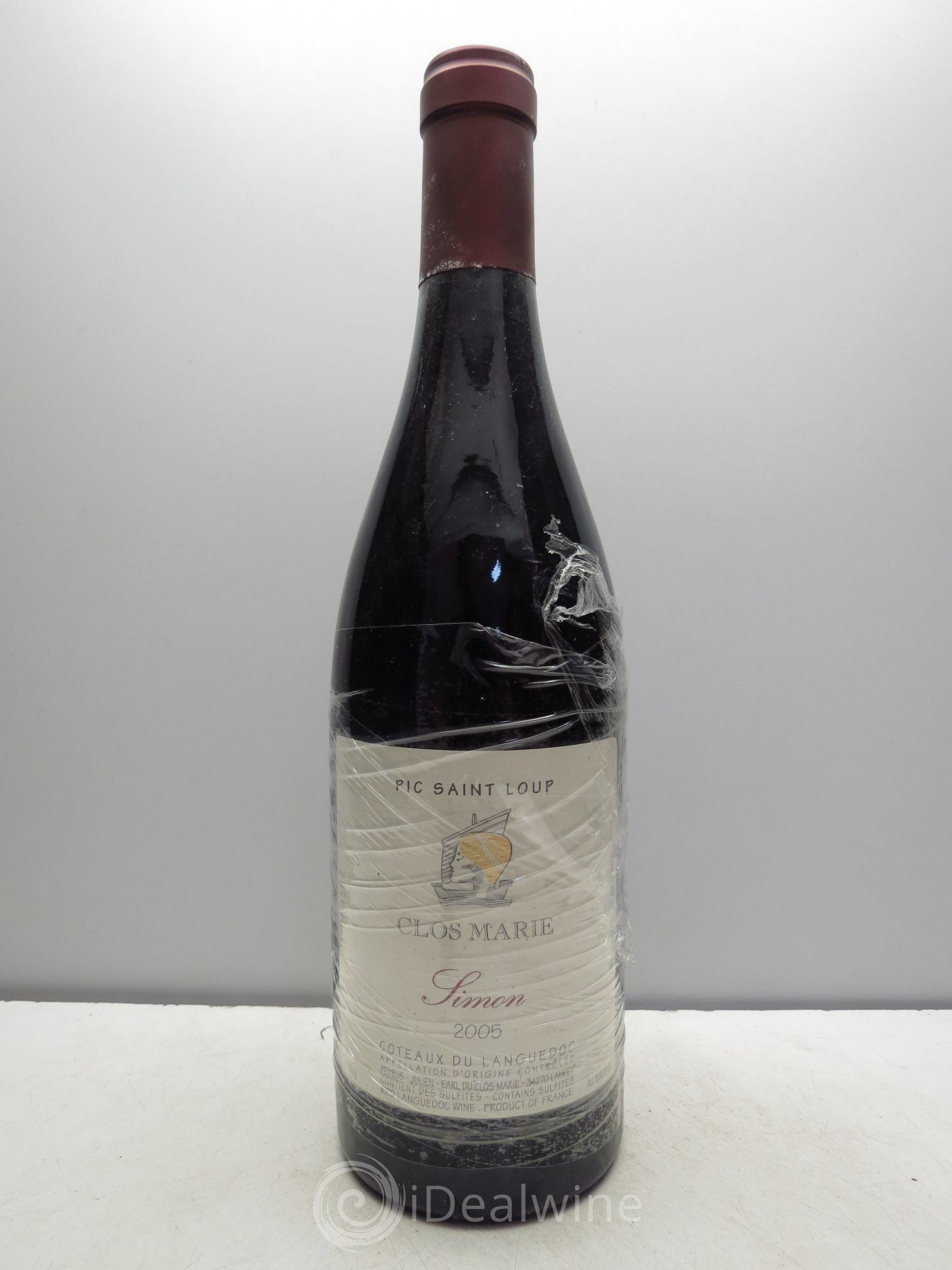 Pic Saint-Loup Clos Marie Cuvée Simon Christophe Peyrus et Françoise Julien 2005 - Lot de 6 bouteilles - 0