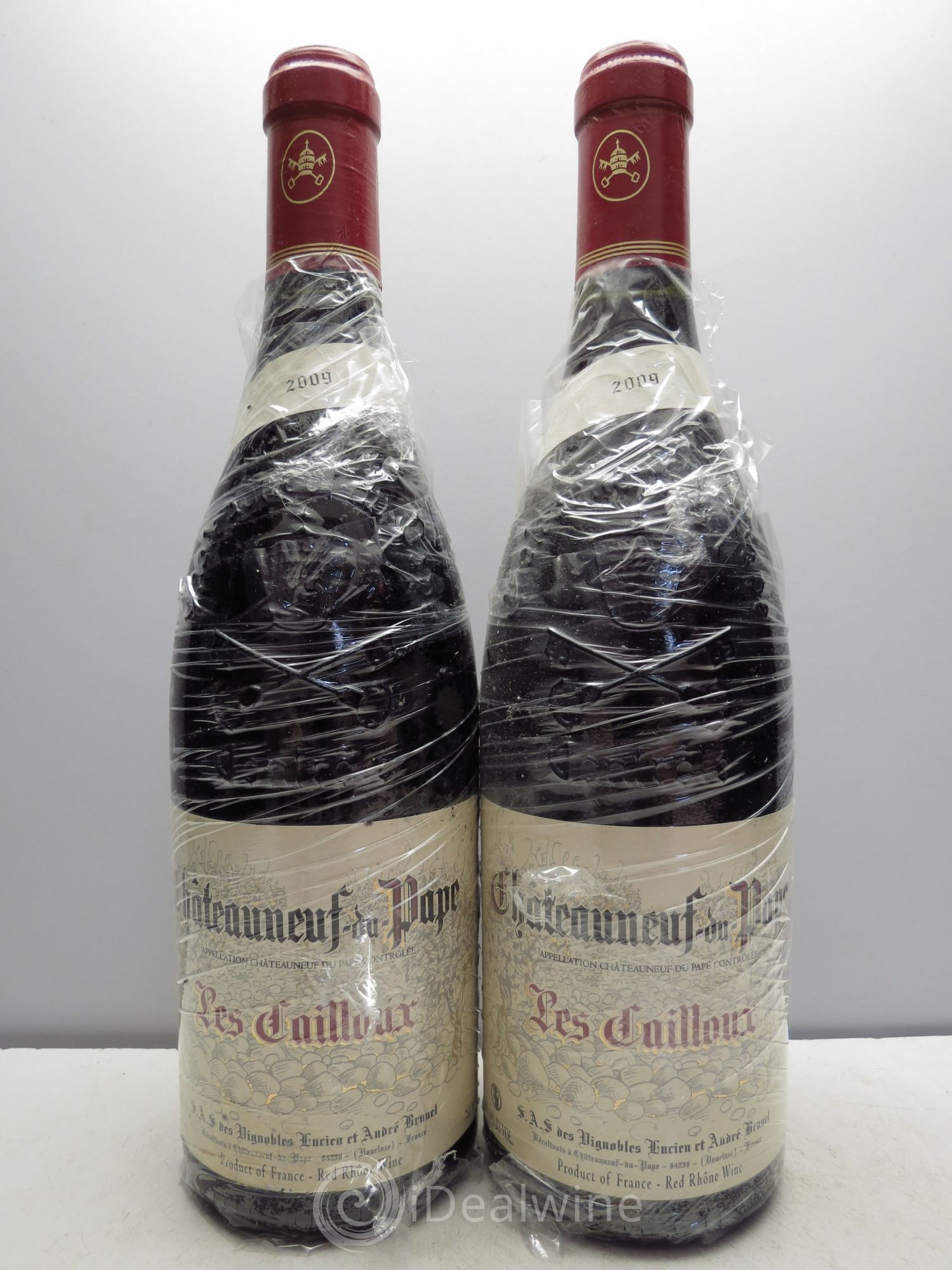 Châteauneuf-du-Pape Les Cailloux André Brunel 2009 - Lot de 2 bouteilles - 0