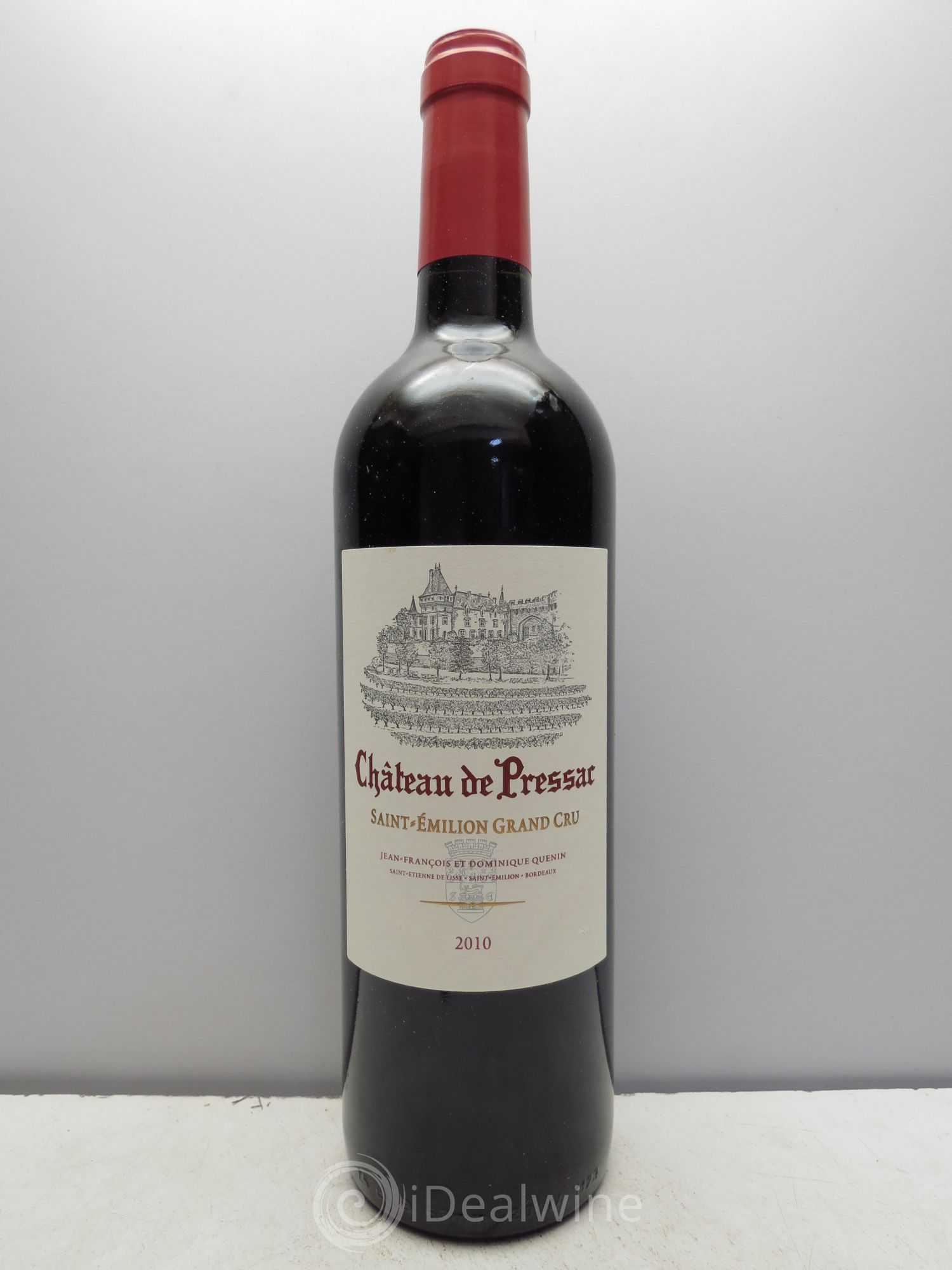 Château de Pressac Grand Cru Classé 2010 - Lot de 6 bouteilles - 0