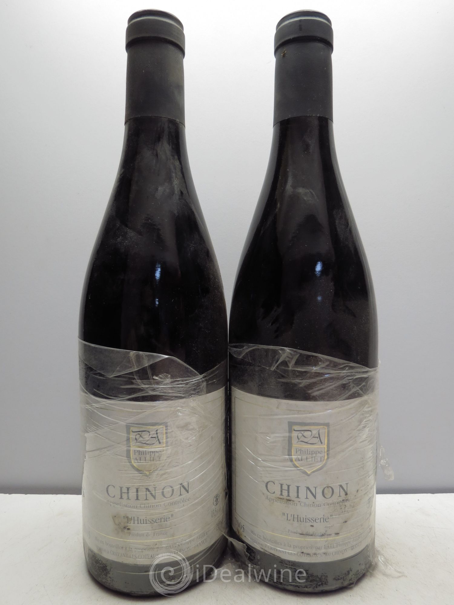 Chinon L'Huisserie Philippe Alliet 2005 - Lot de 2 bouteilles - 0