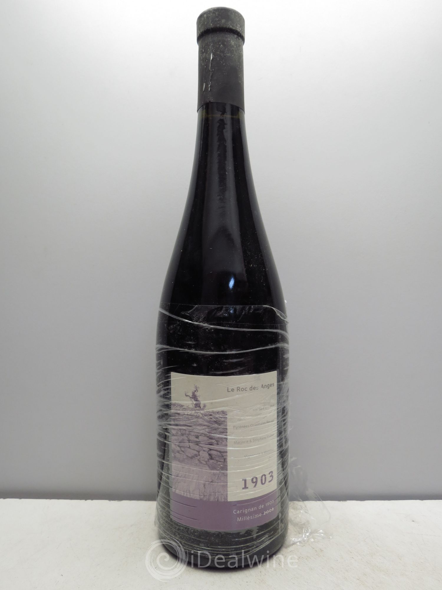 Languedoc Carignan Domaine le Roc des Anges de 1903 2008 - Posten von 1 Flasche - 0