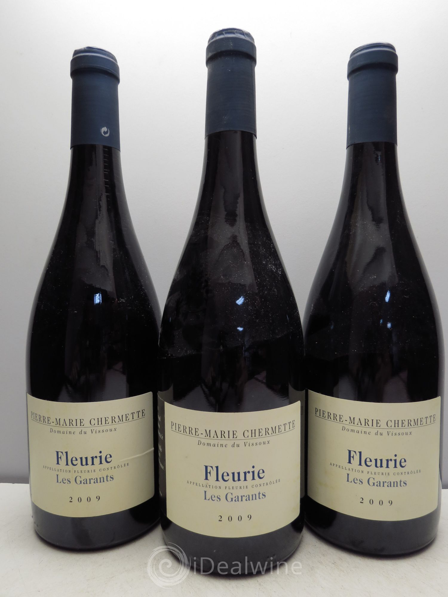 Fleurie Les Garants Domaine du Vissoux - P-M. Chermette 2009 - Lot de 3 bouteilles - 0