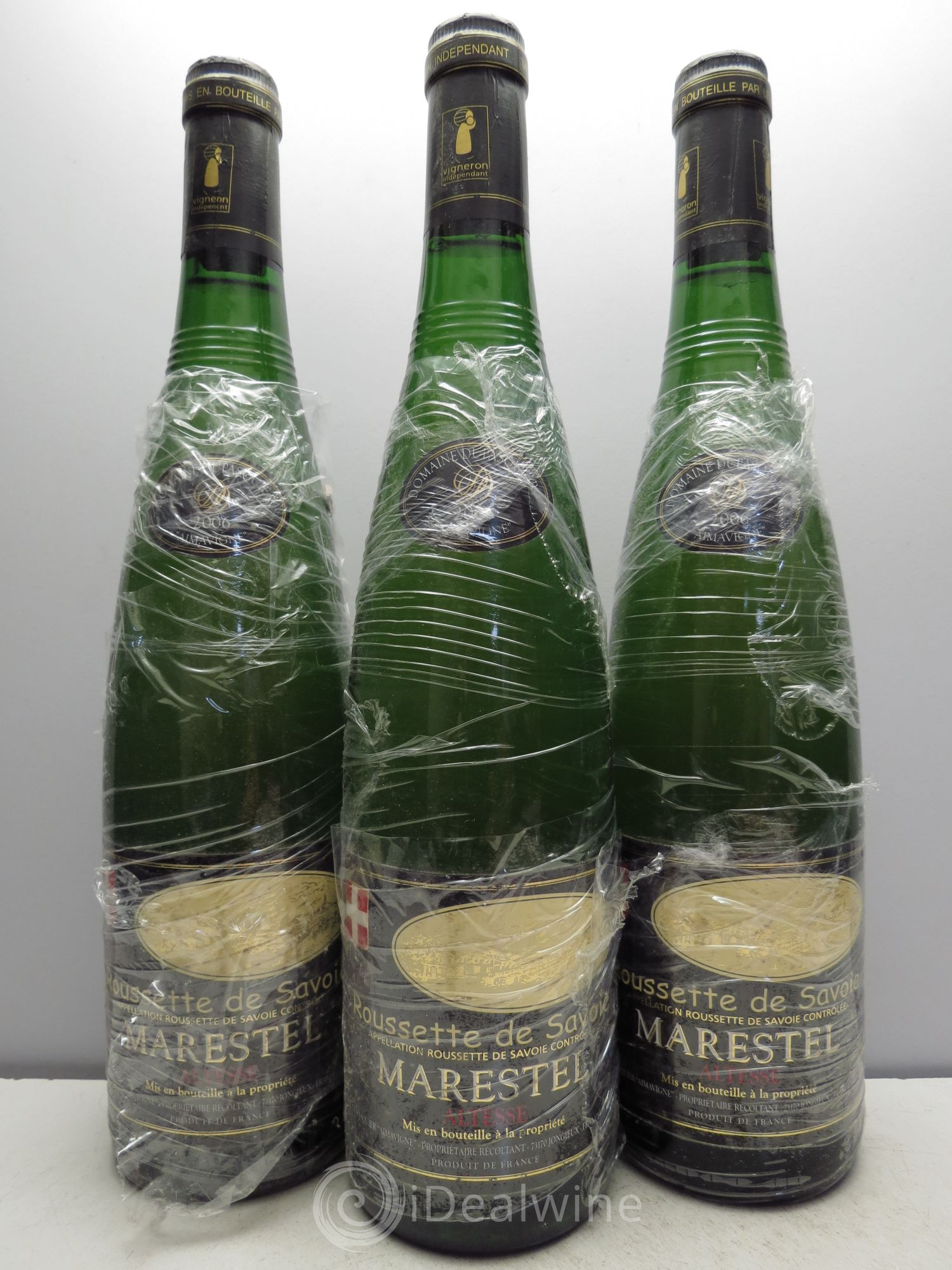 Vin de Savoie Domaine Dupasquier Altesse Roussette de Savoie Marestel 2006 - Posten von 3 Flaschen - 0