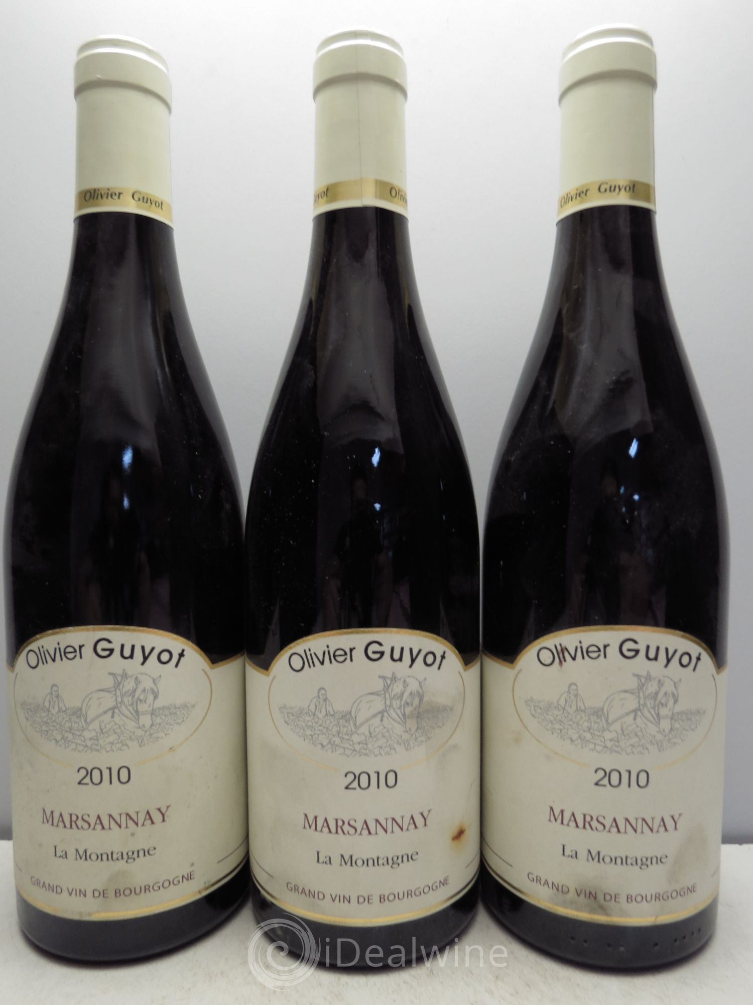 Marsannay 2010 - Lot de 3 bouteilles - 0