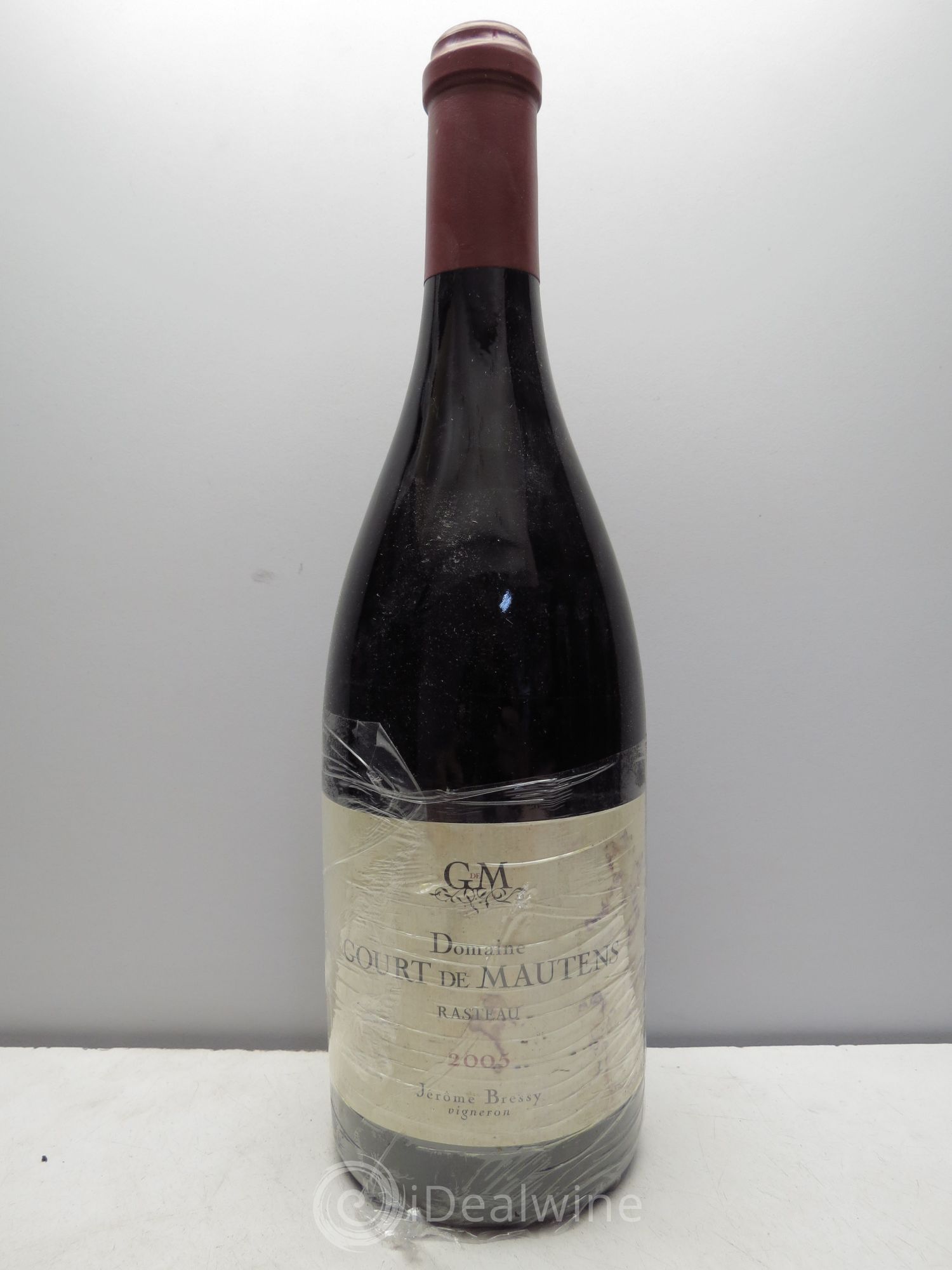 Rasteau Domaine Gourt de Mautens - Jérôme Bressy 2005 - Lot de 1 bouteille - 0