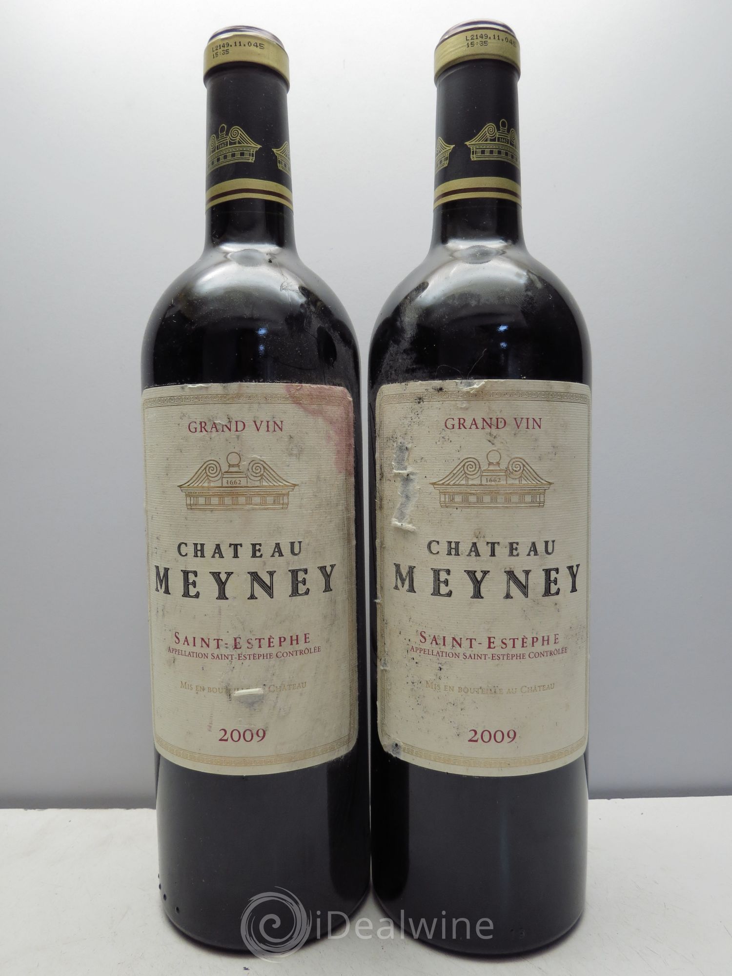 Château Meyney 2009 - Lot de 2 bouteilles - 0
