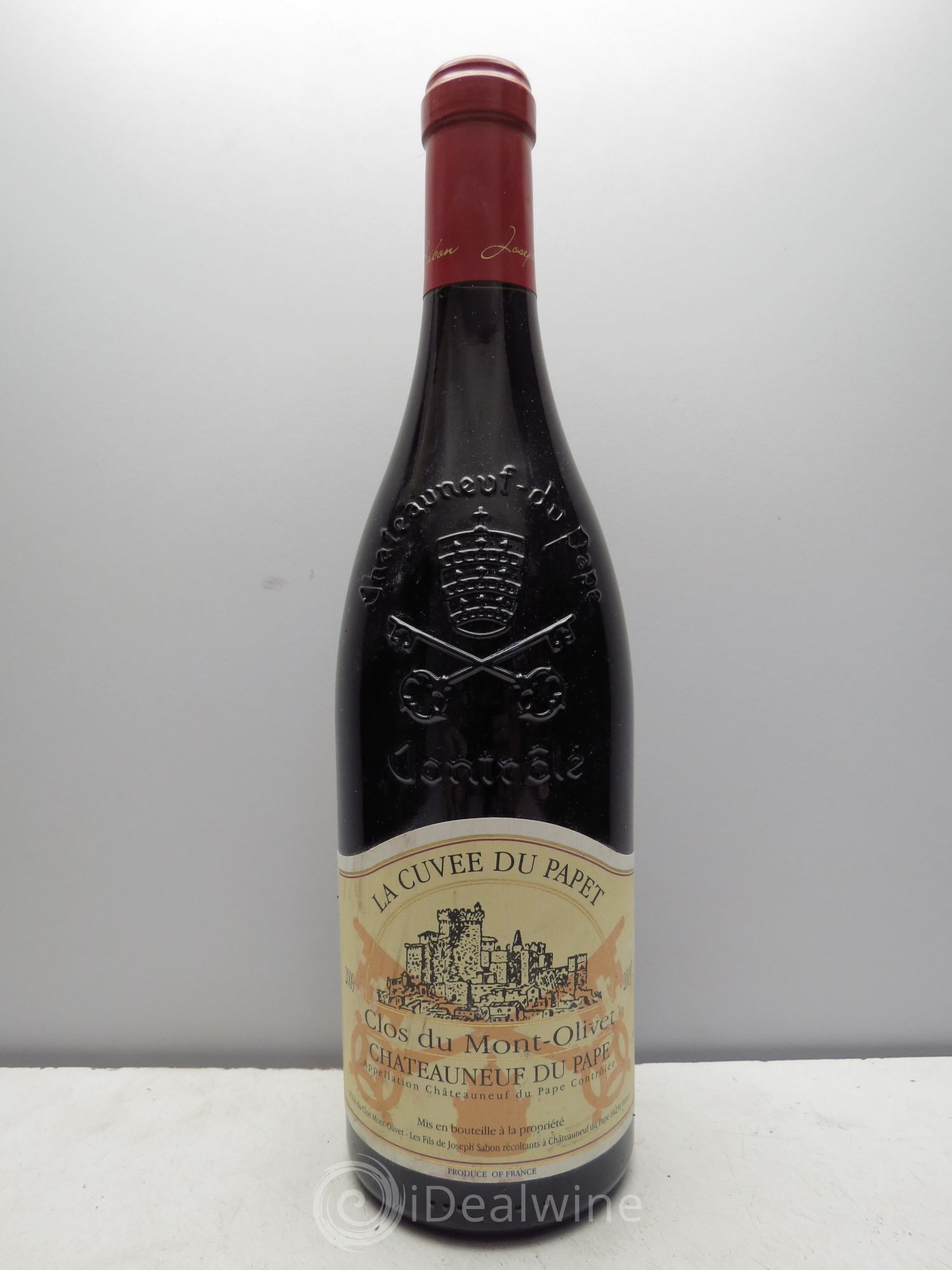 Châteauneuf-du-Pape Cuvée du Papet Clos du Mont-Olivet 2009 - Lot de 1 bouteille - 0