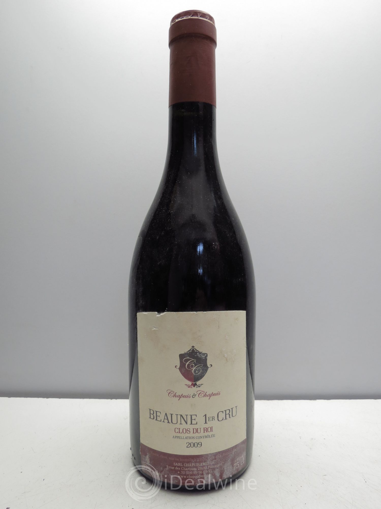 Beaune 1er Cru Chapuis Frères 2009 - Lot de 1 bouteille - 0