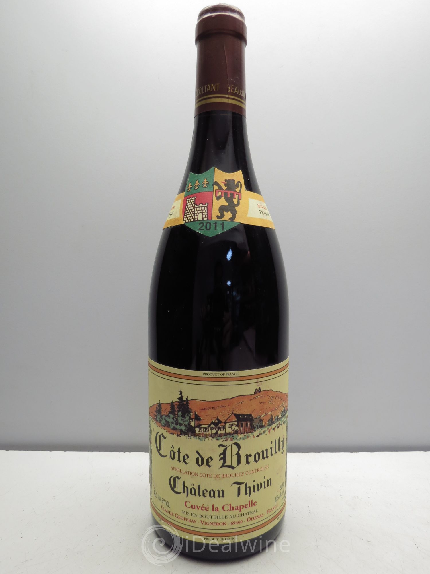 Côte de Brouilly Cuvée la Chapelle 2011 - Posten von 1 Flasche - 0