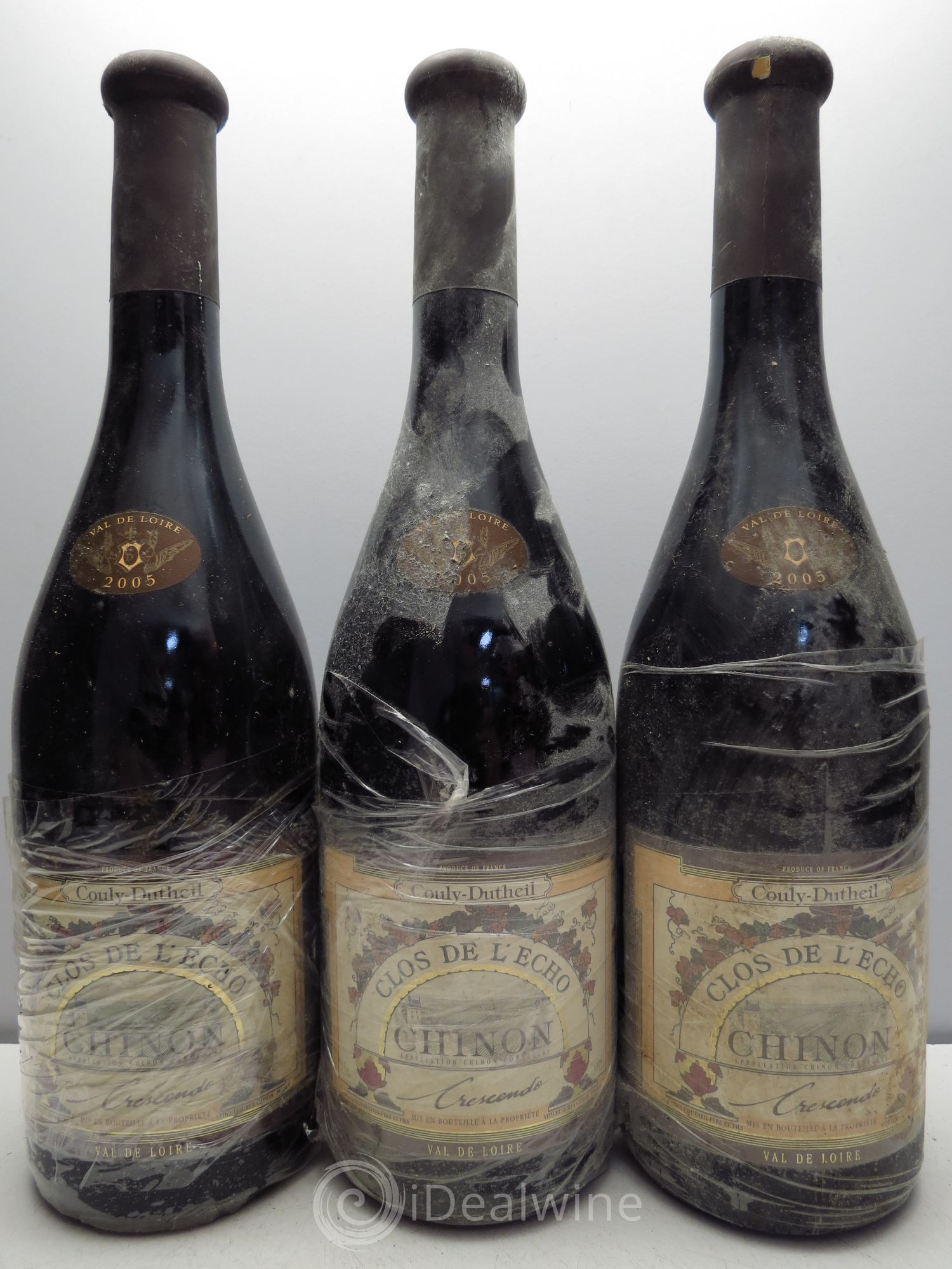 Chinon Clos de l'Echo Crescendo 2005 - Posten von 3 Flaschen - 0
