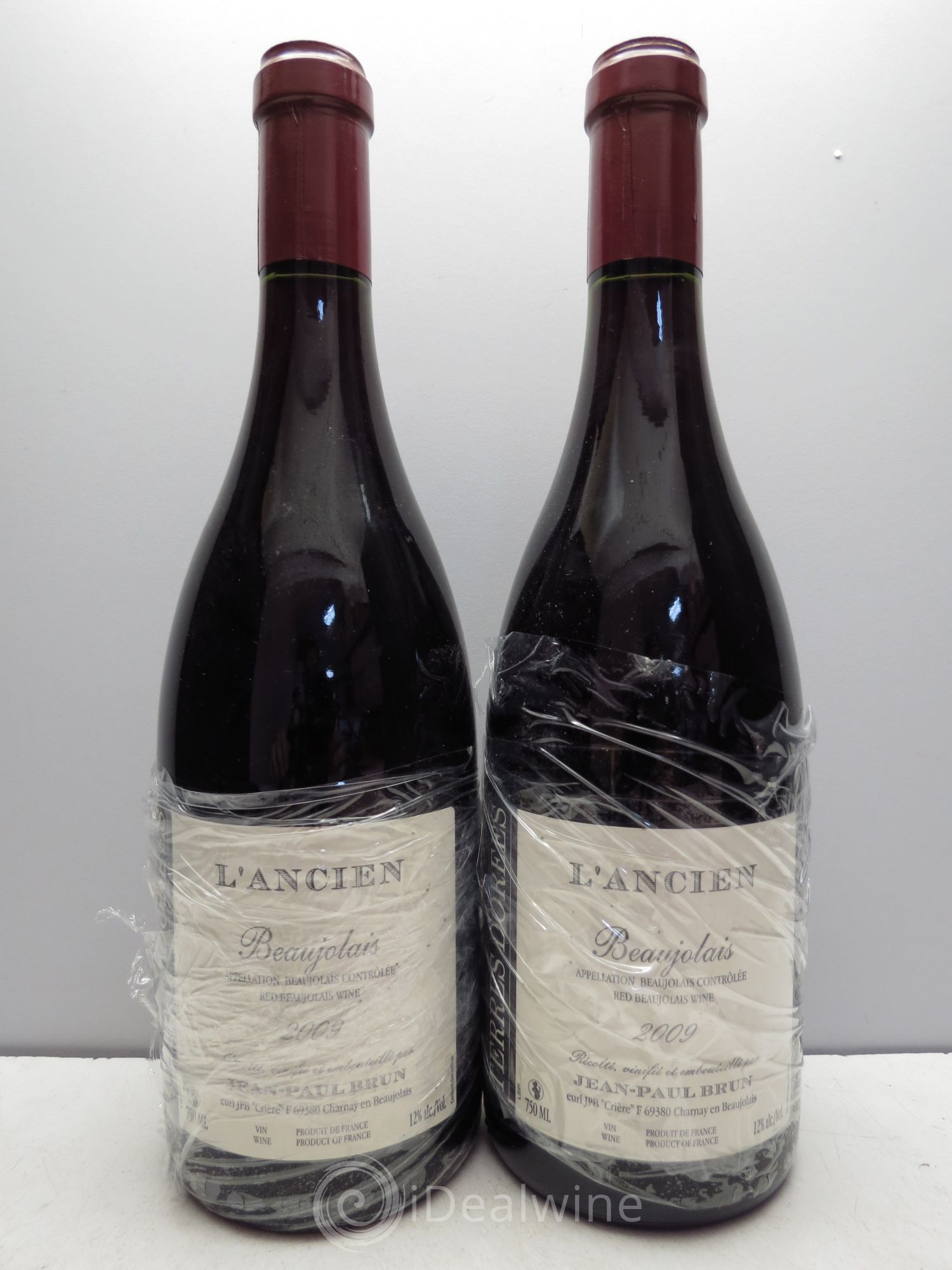 Beaujolais Domaine des Terres Dorées (Jean-Paul Brun) Cuvée l'Ancien Vieilles Vignes 2009 - Posten von 2 Flaschen - 0